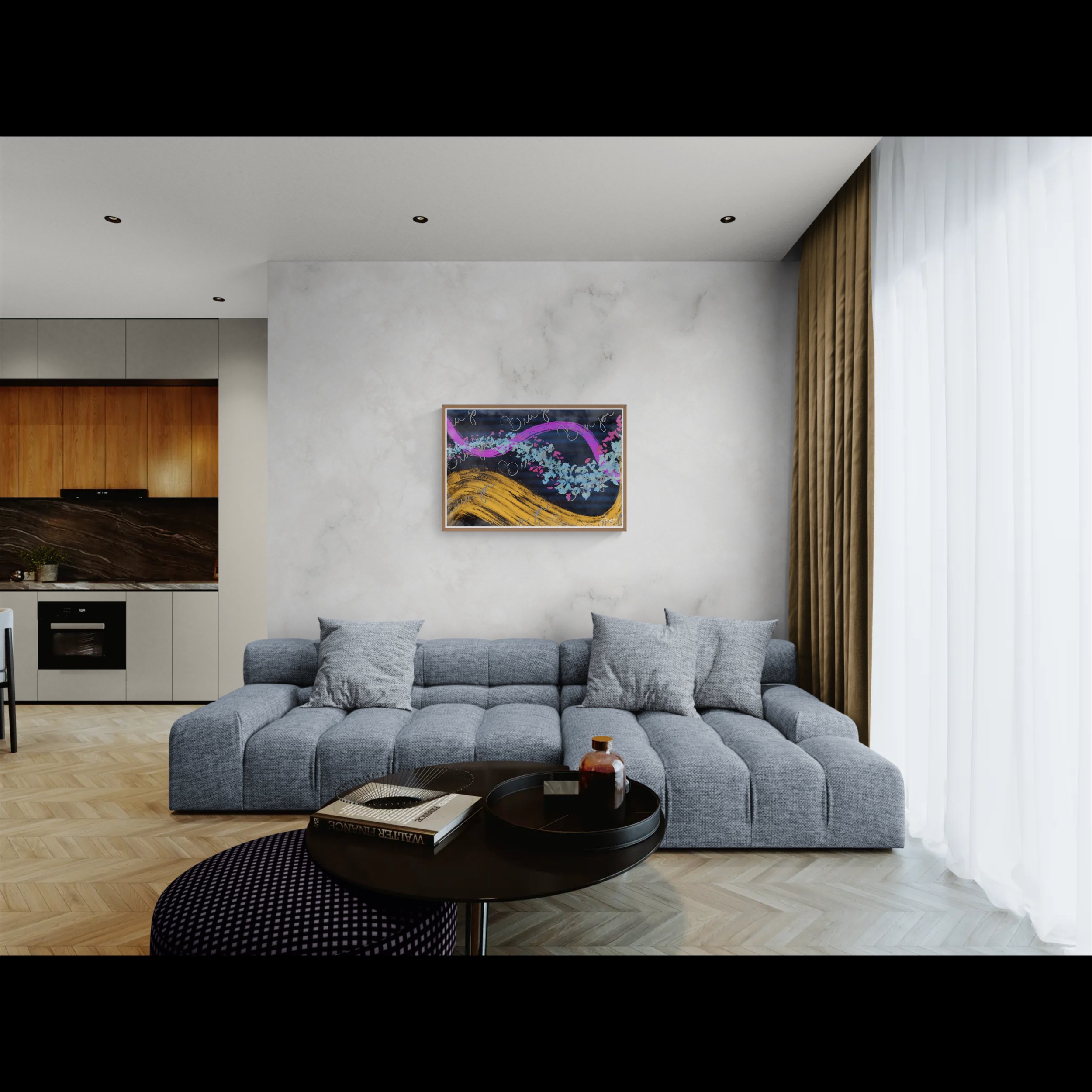 Framed Artwork - Title: Renew