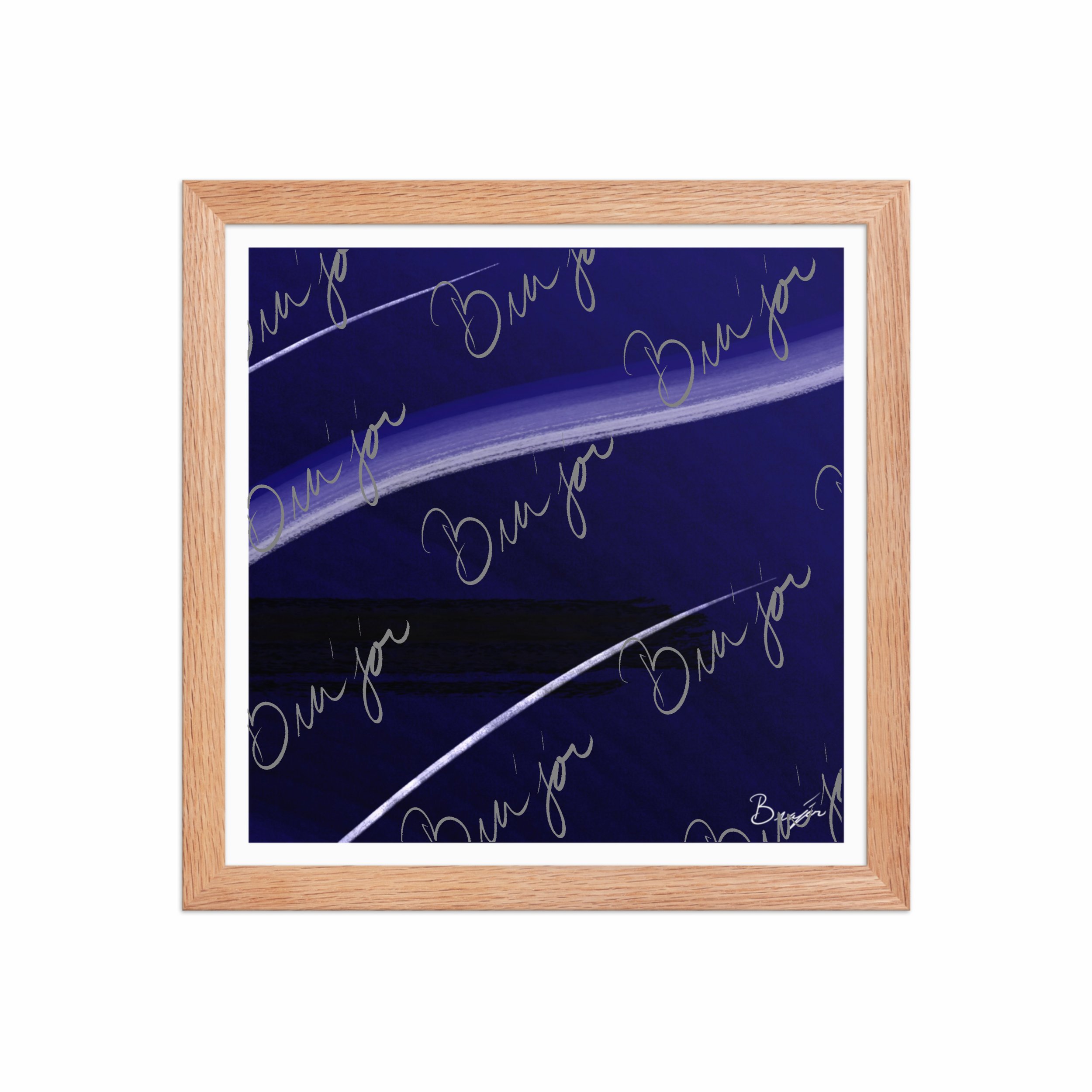 Framed Artwork - Title: Tears