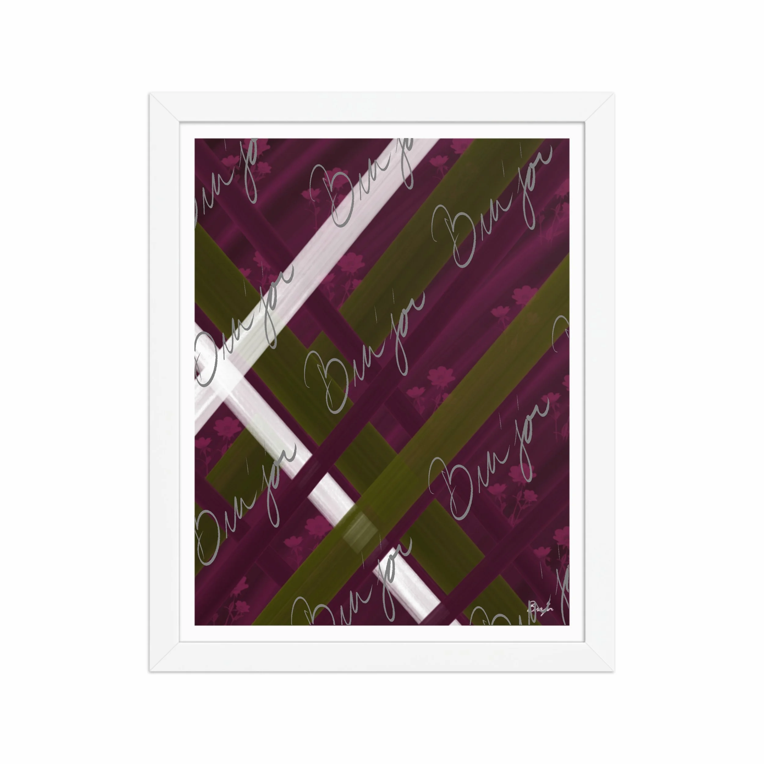 Framed Artwork - Title: Complex