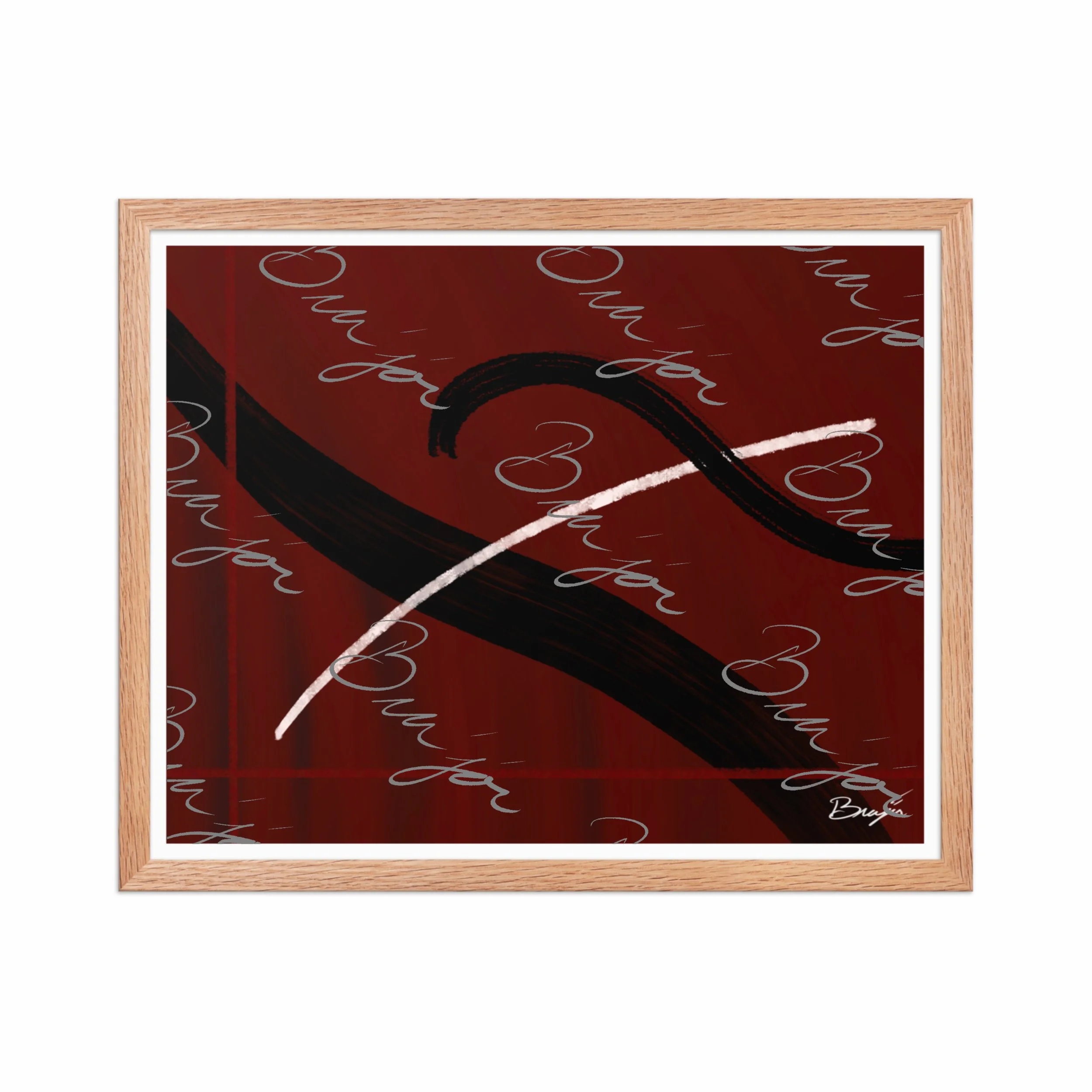 Framed Artwork - Title: Found