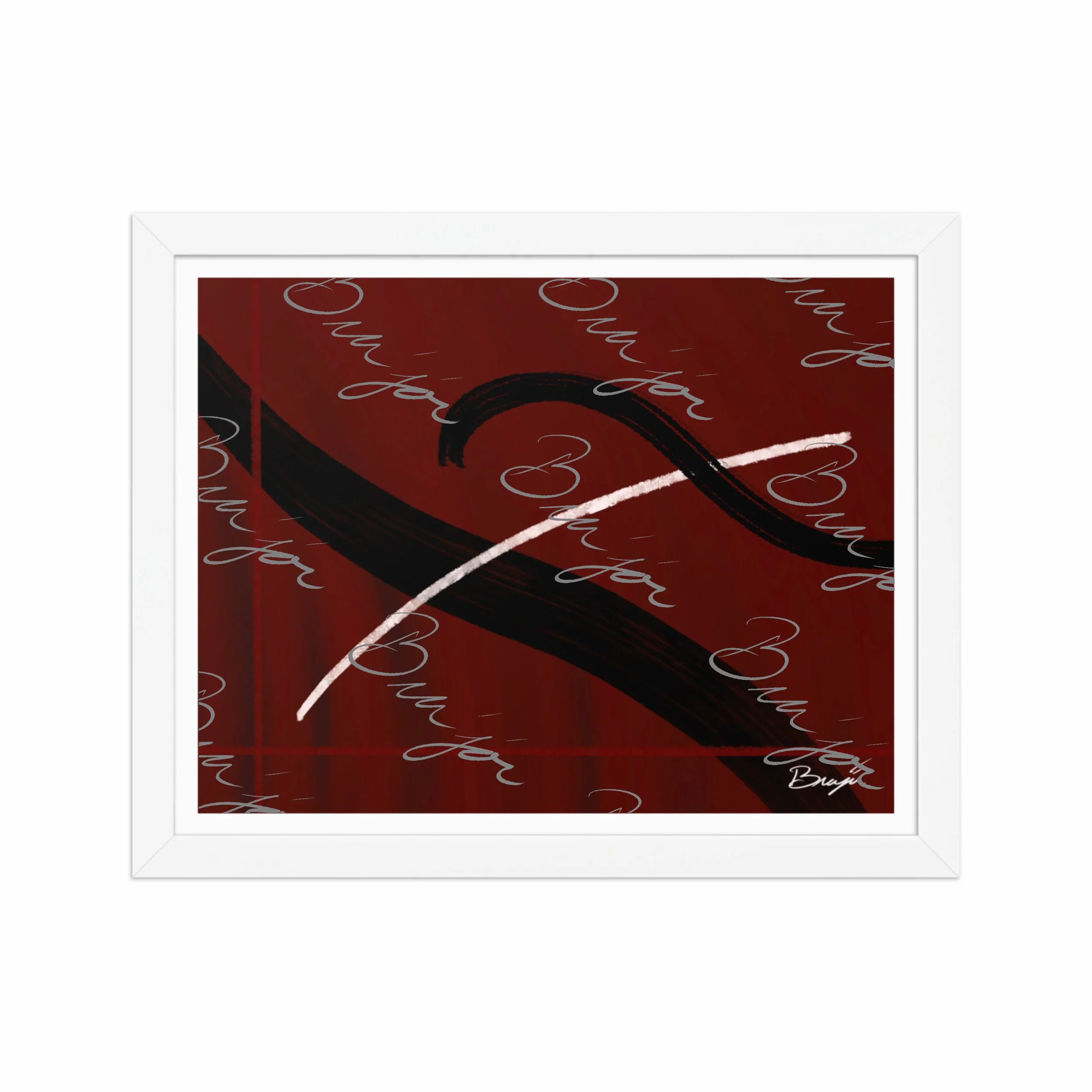 Framed Artwork - Title: Found