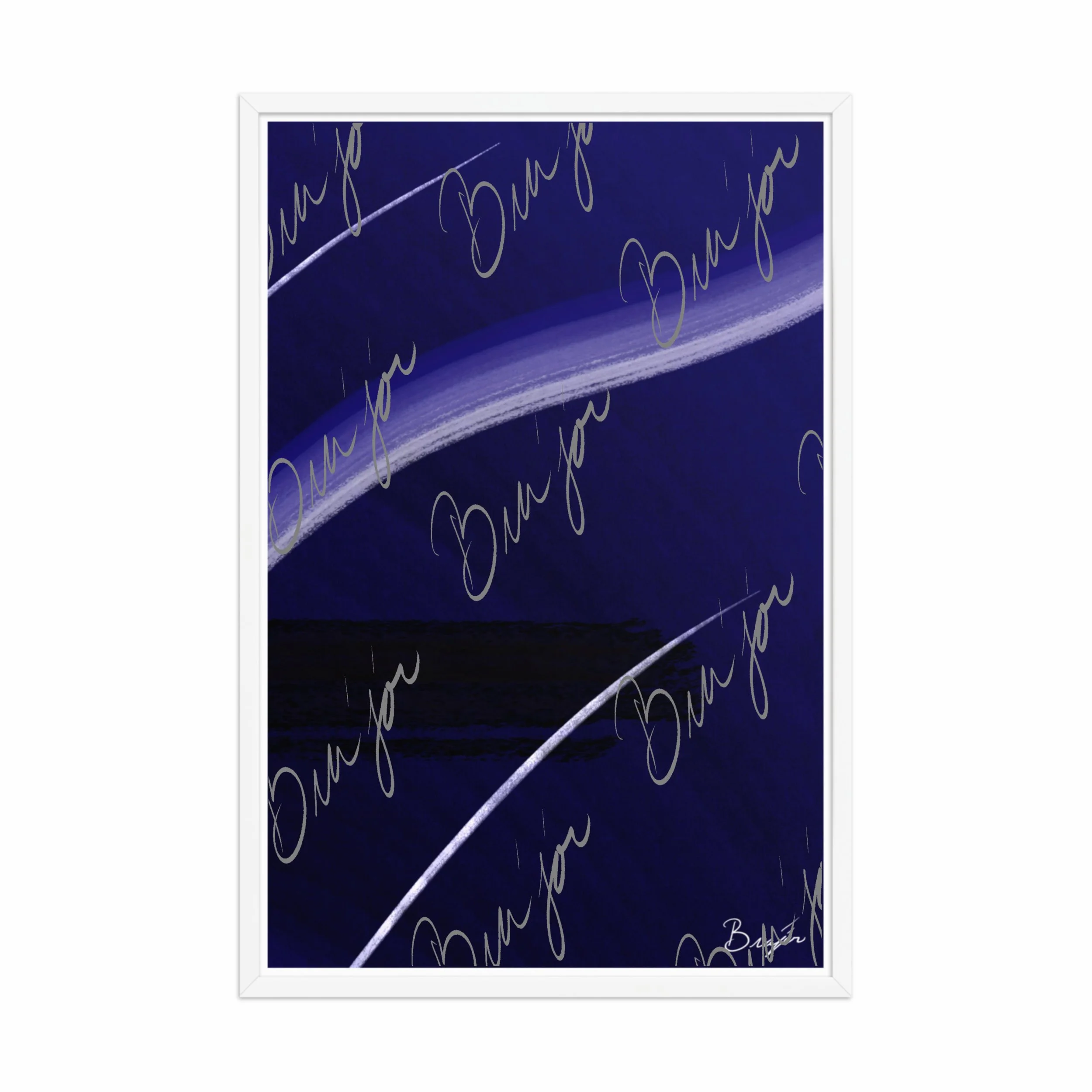 Framed Artwork - Title: Tears