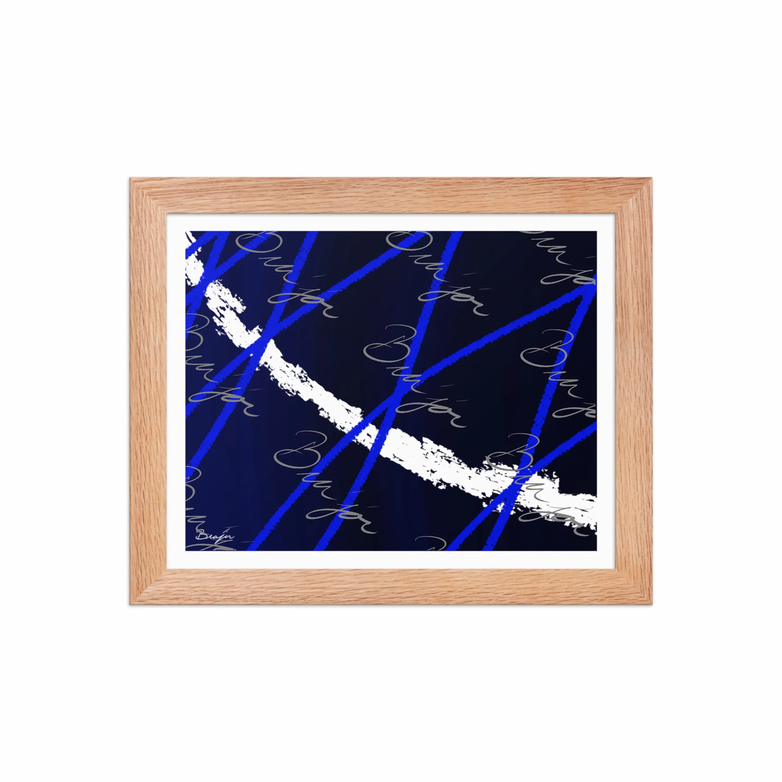 Framed Artwork - Title: Confidant