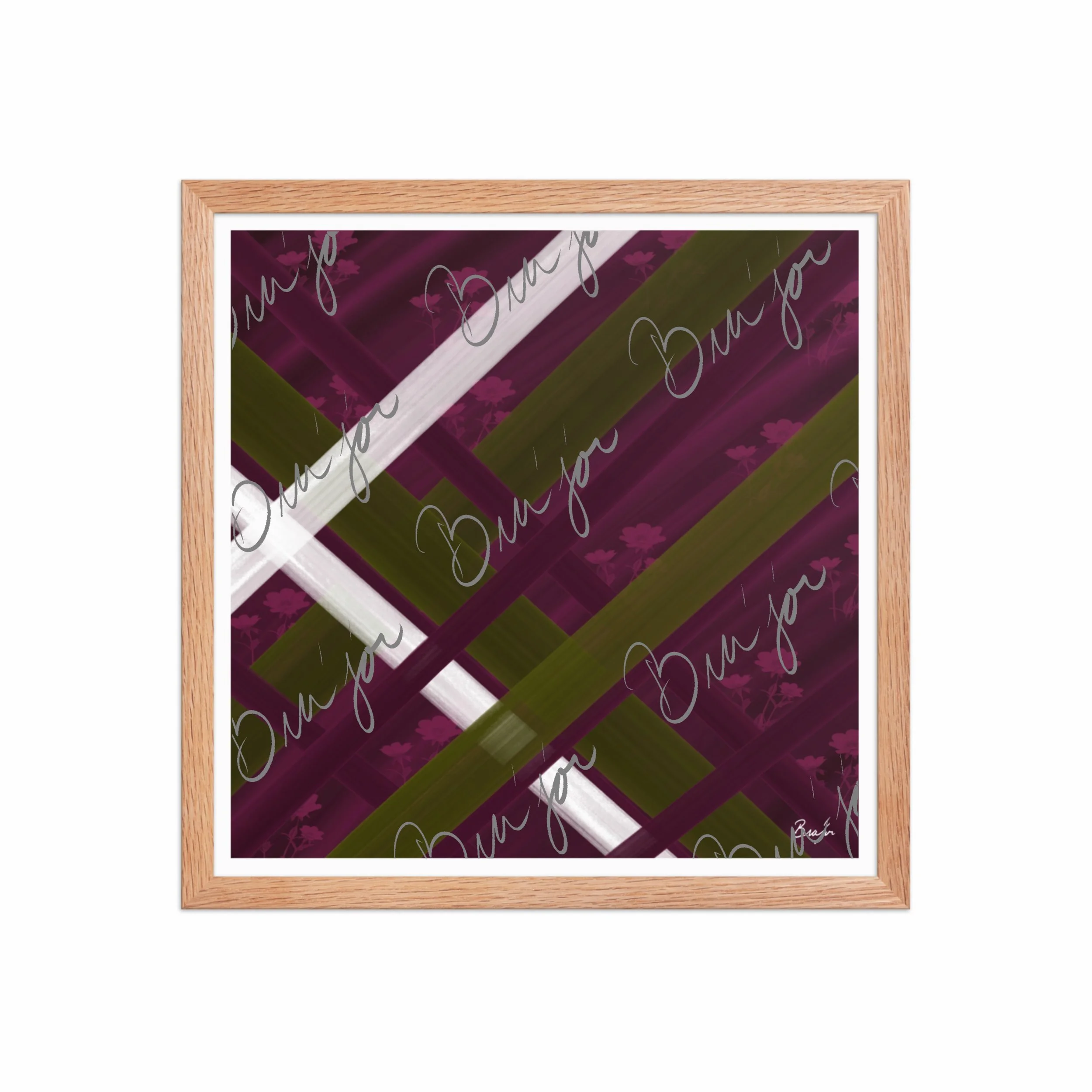 Framed Artwork - Title: Complex