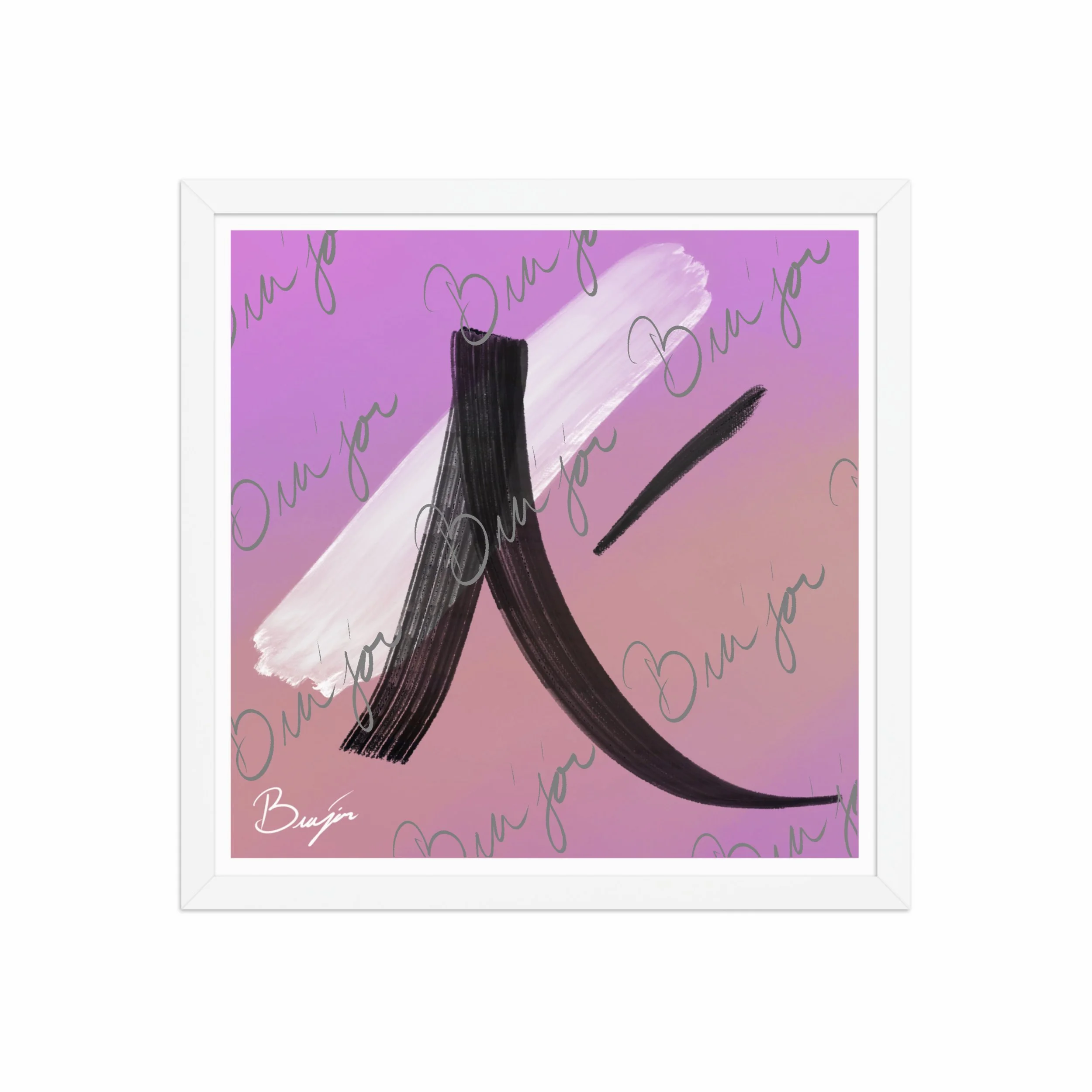 Framed Artwork - Title: Compassion