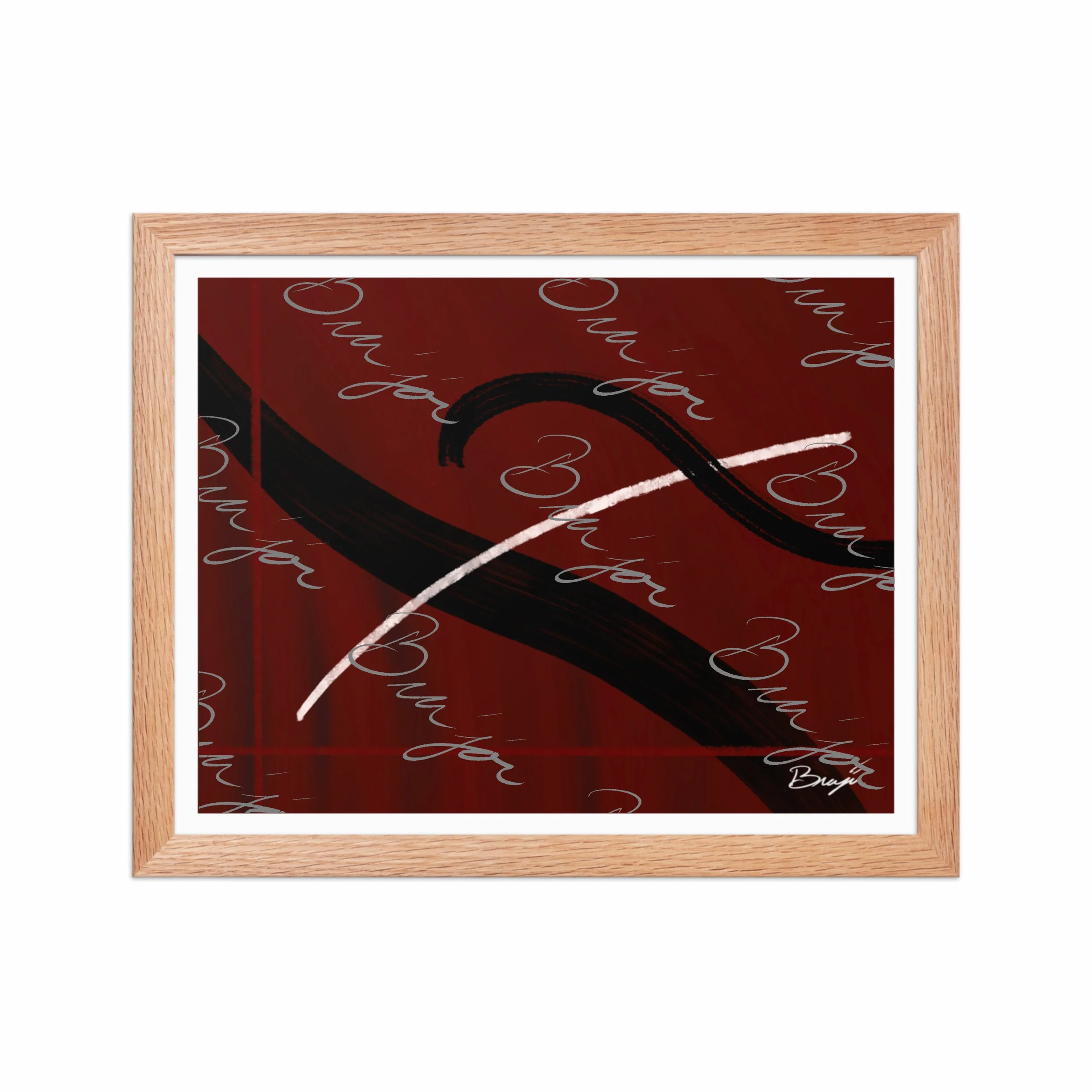 Framed Artwork - Title: Found