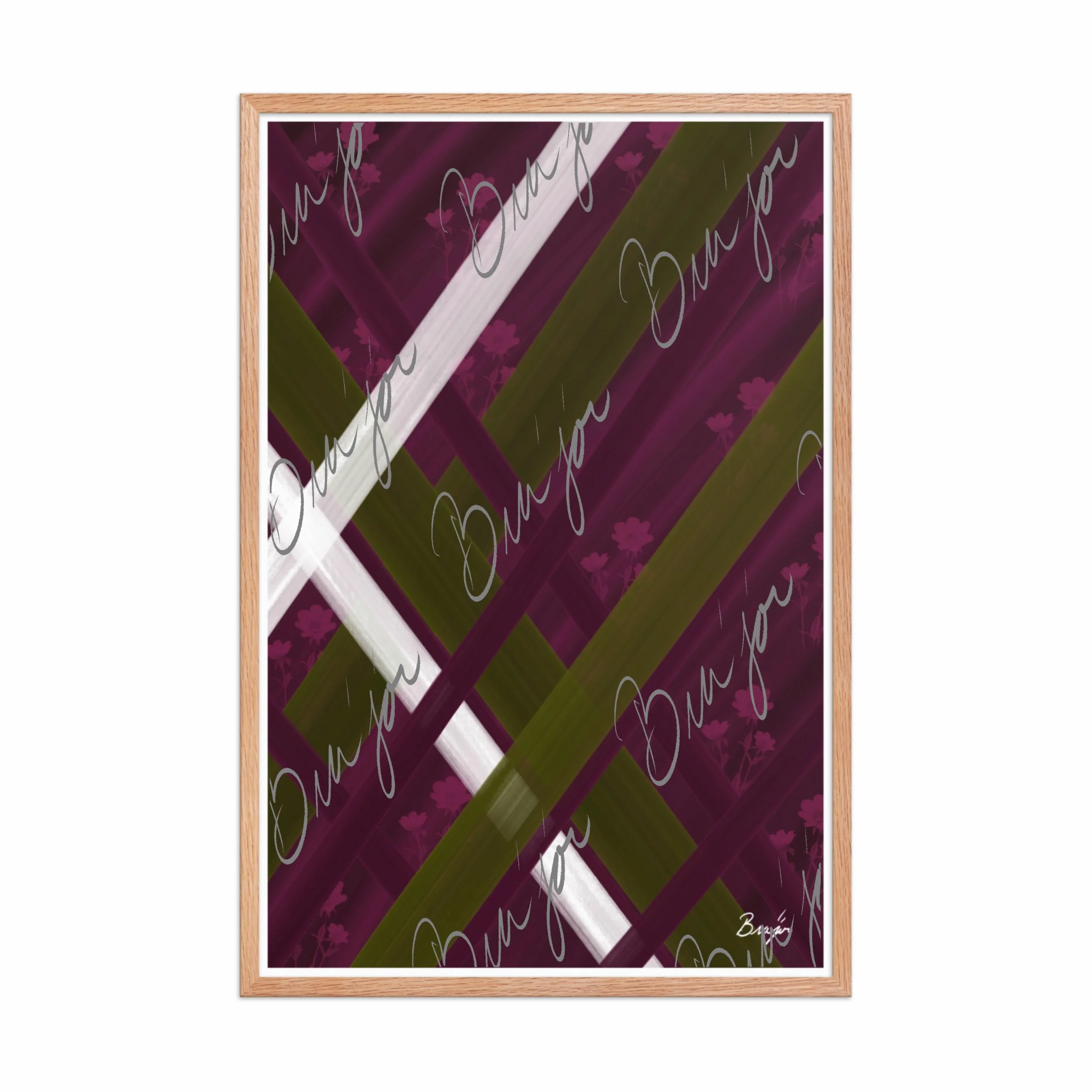 Framed Artwork - Title: Complex