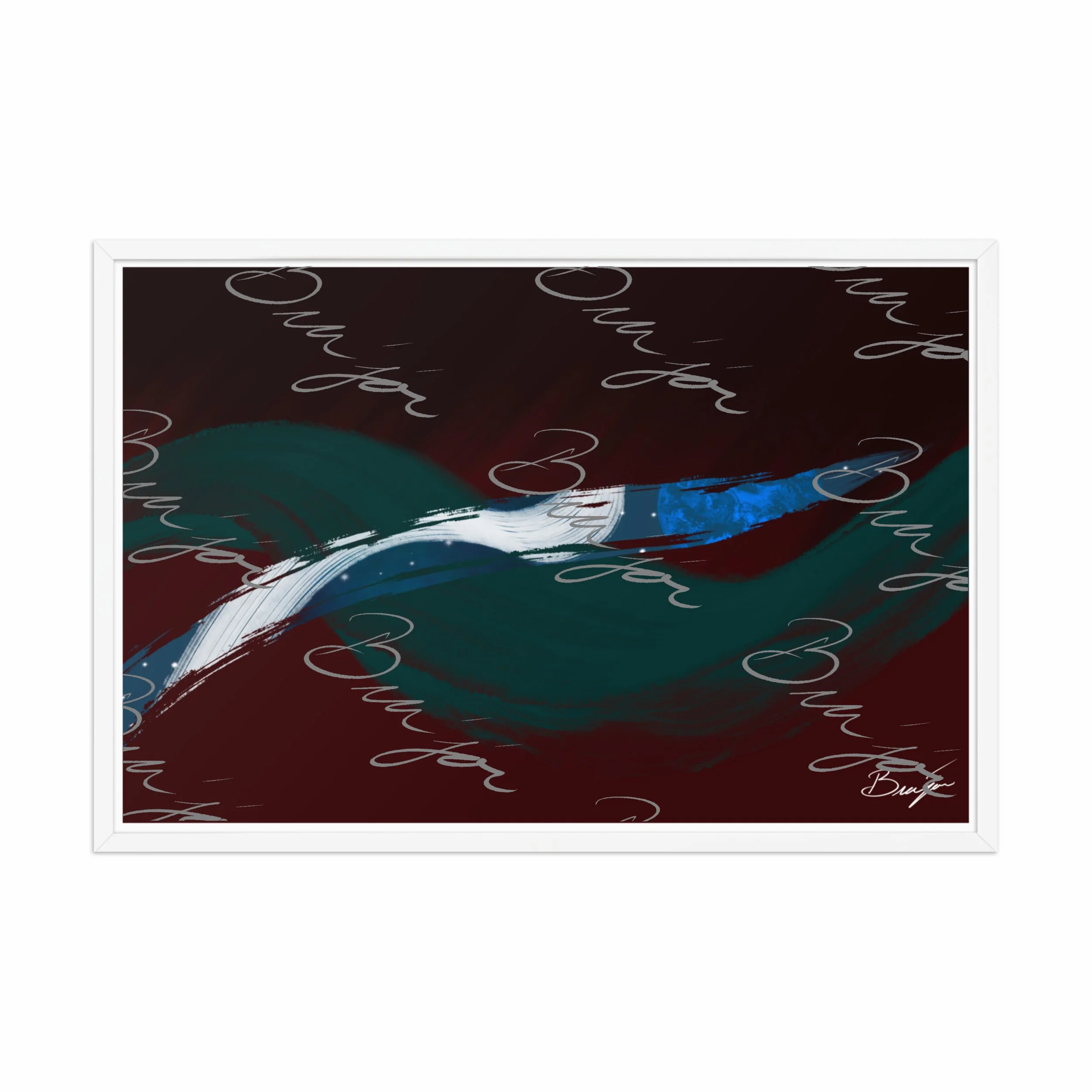 Framed Artwork - Title: Possibilities