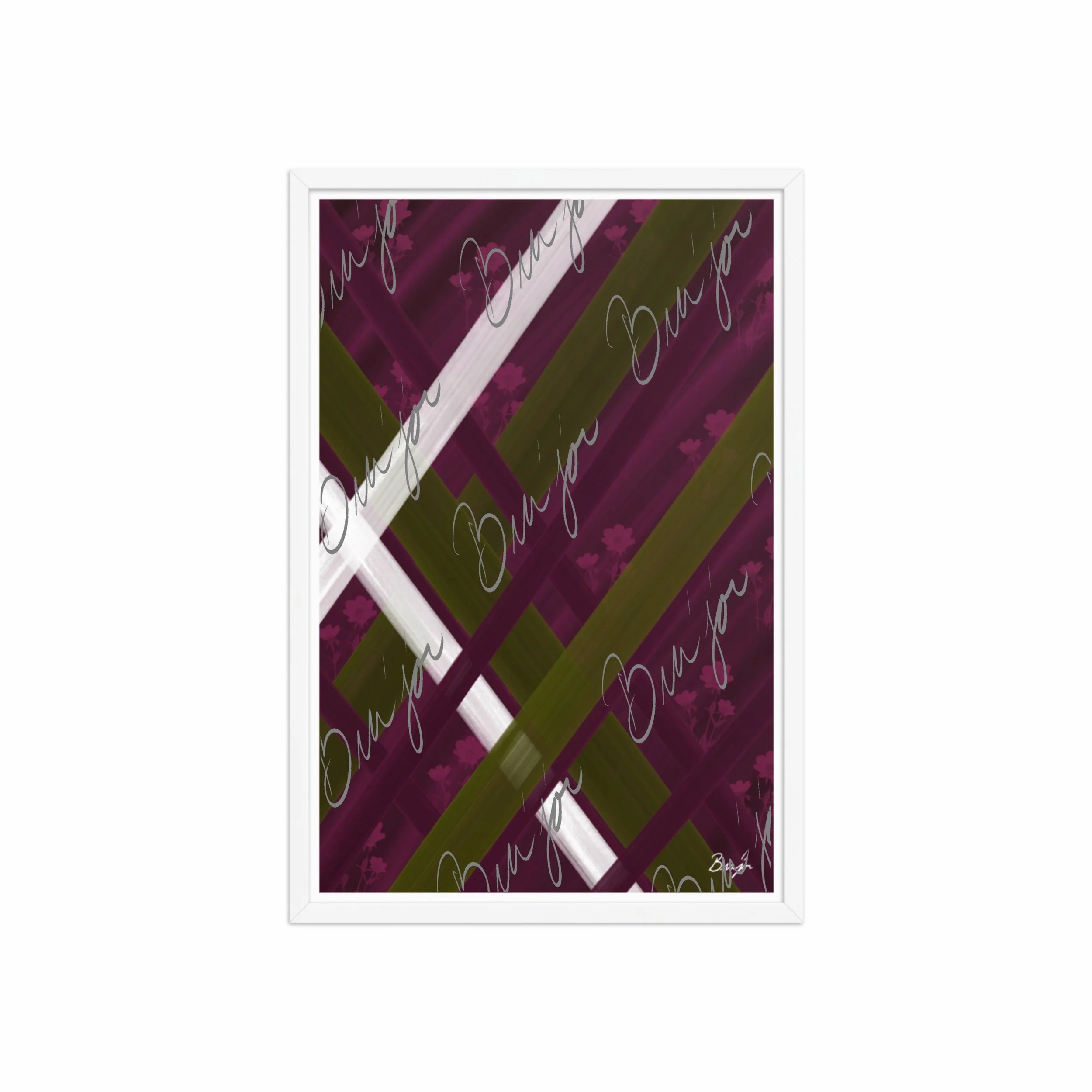 Framed Artwork - Title: Complex