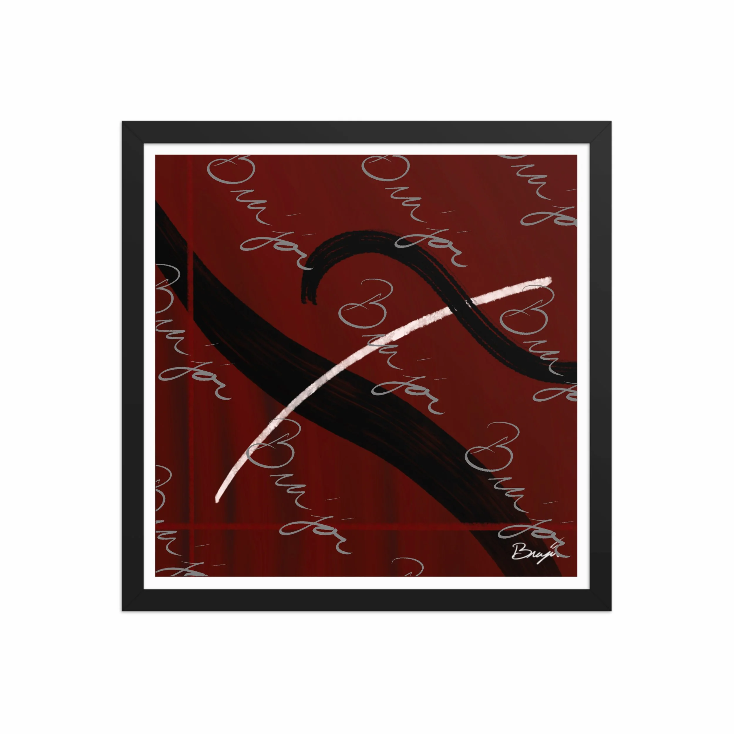 Framed Artwork - Title: Found