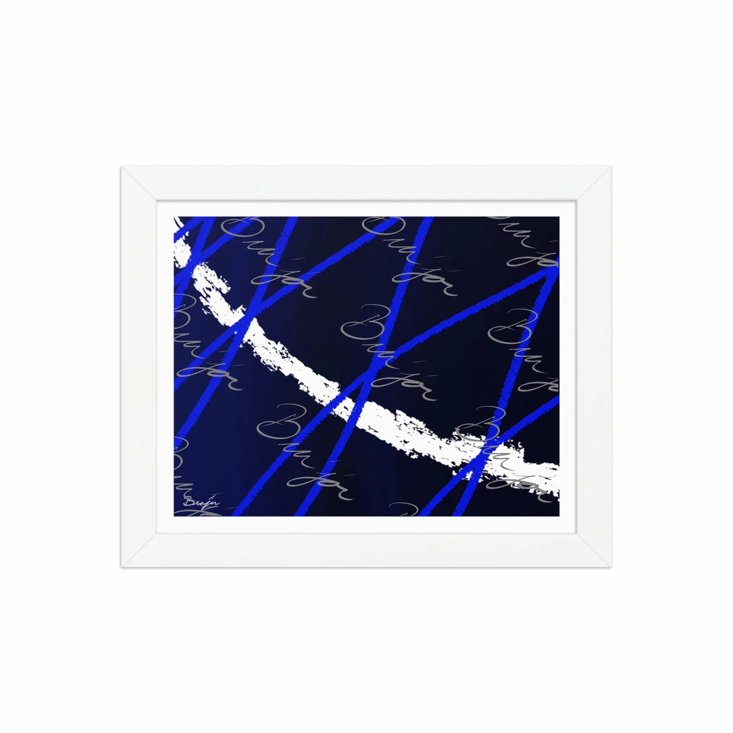 Framed Artwork - Title: Confidant