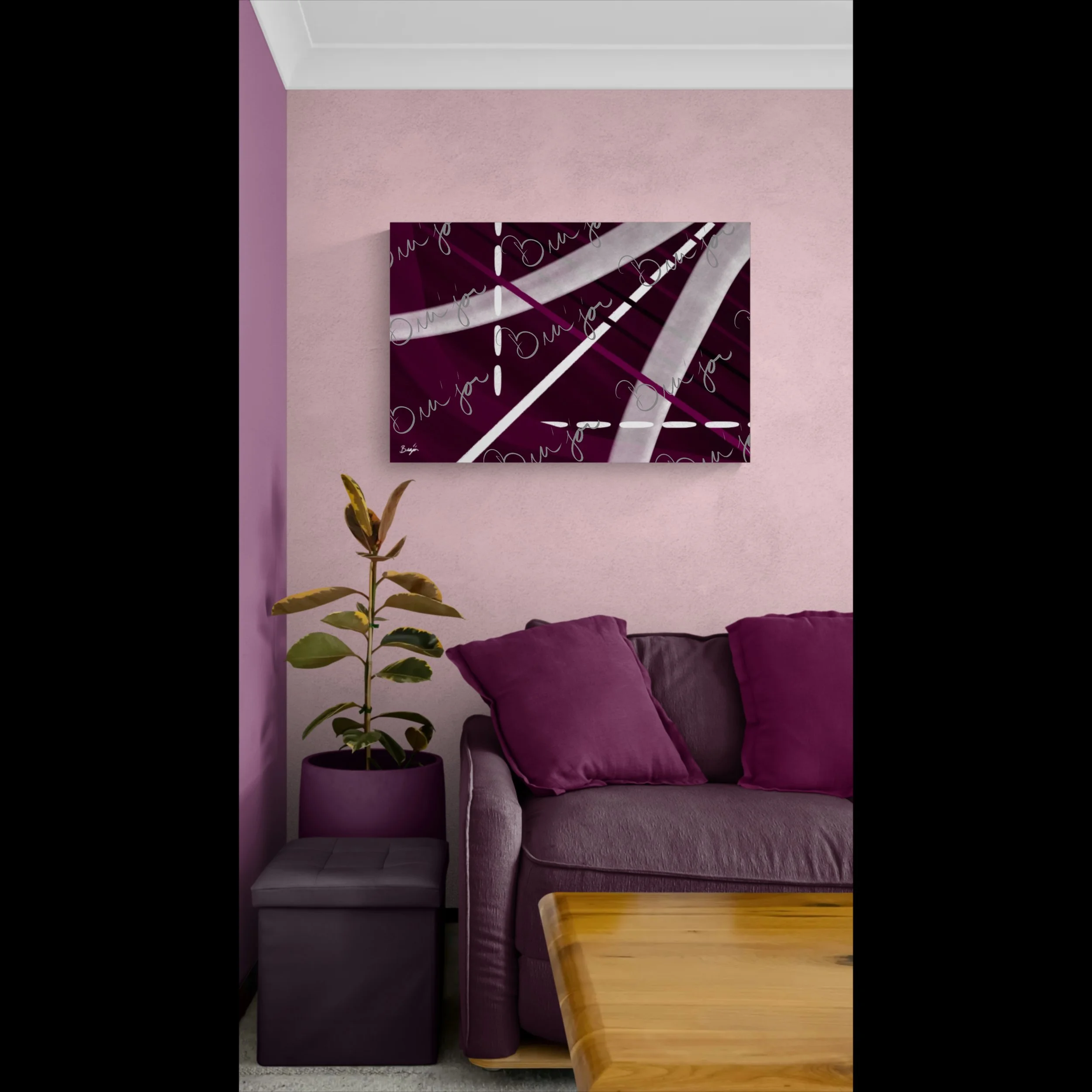 Canvas Wall Art - Title: Tuning