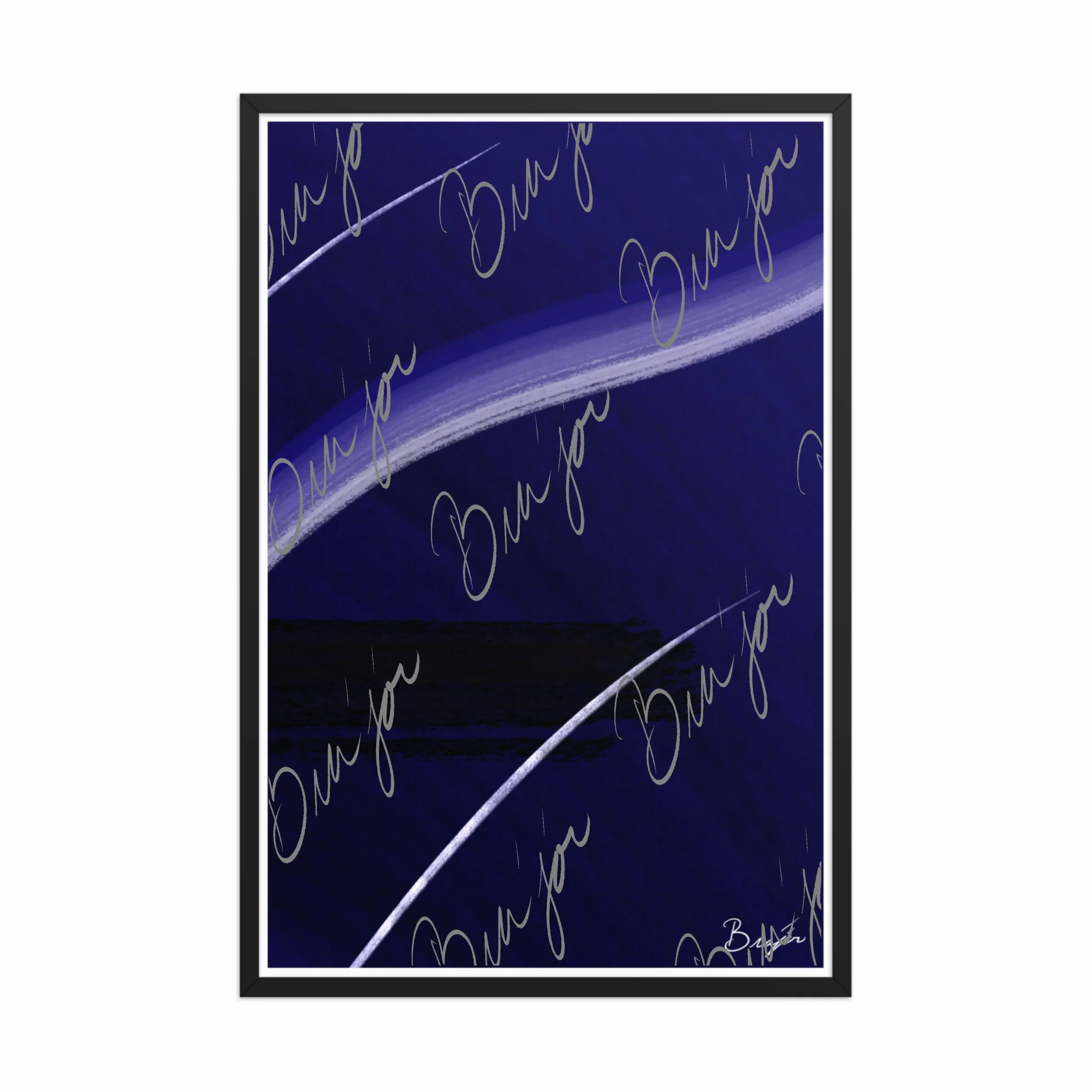 Framed Artwork - Title: Tears