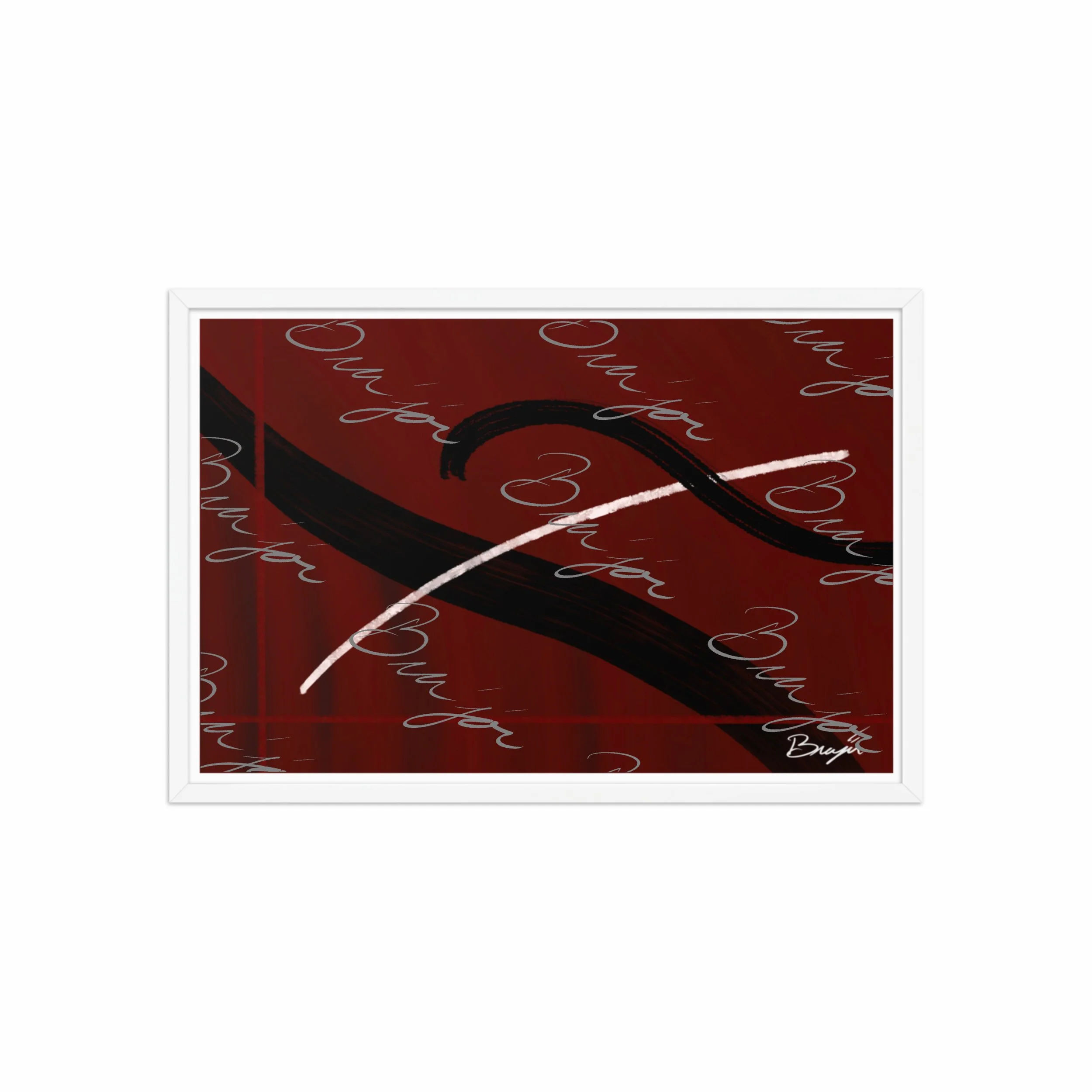 Framed Artwork - Title: Found