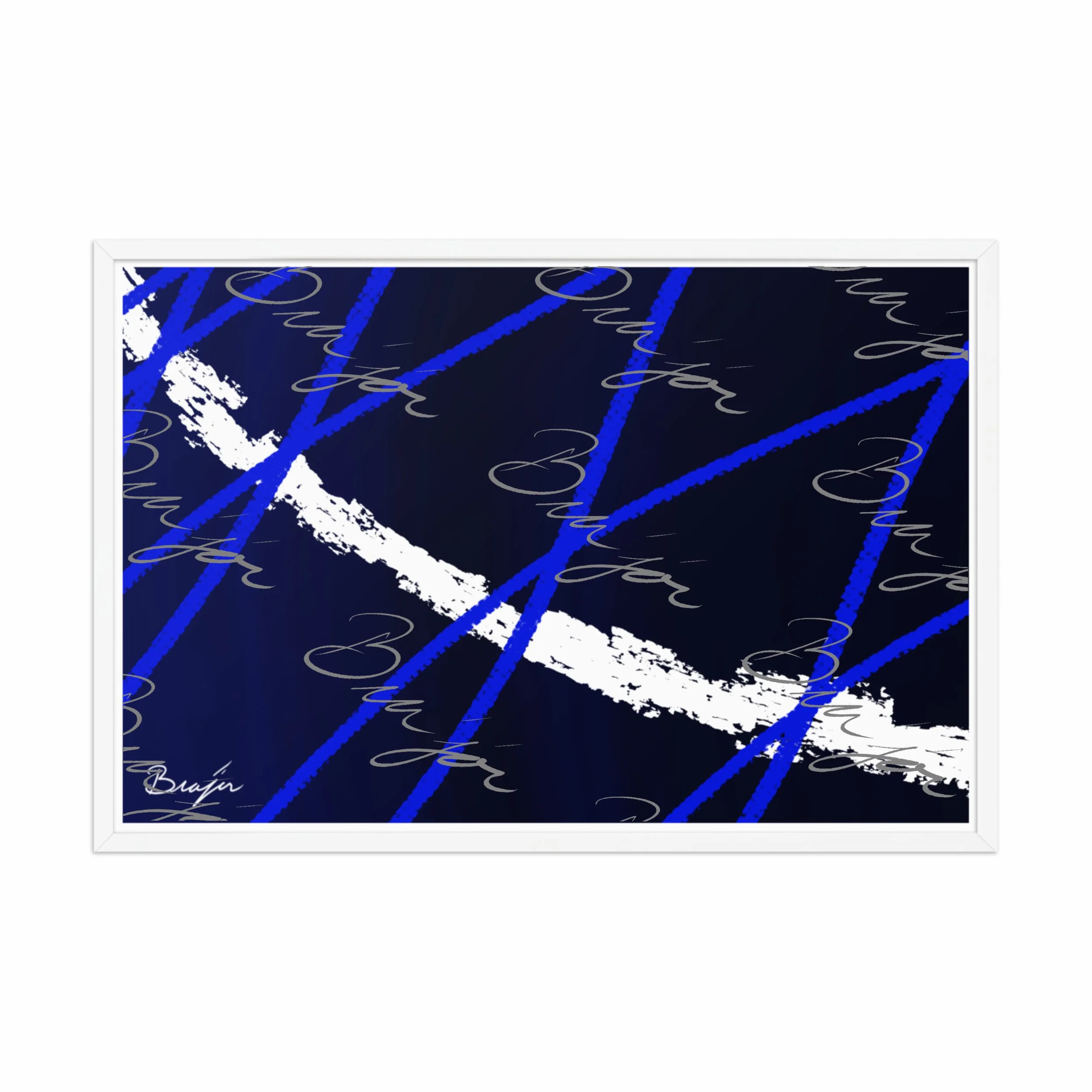 Framed Artwork - Title: Confidant