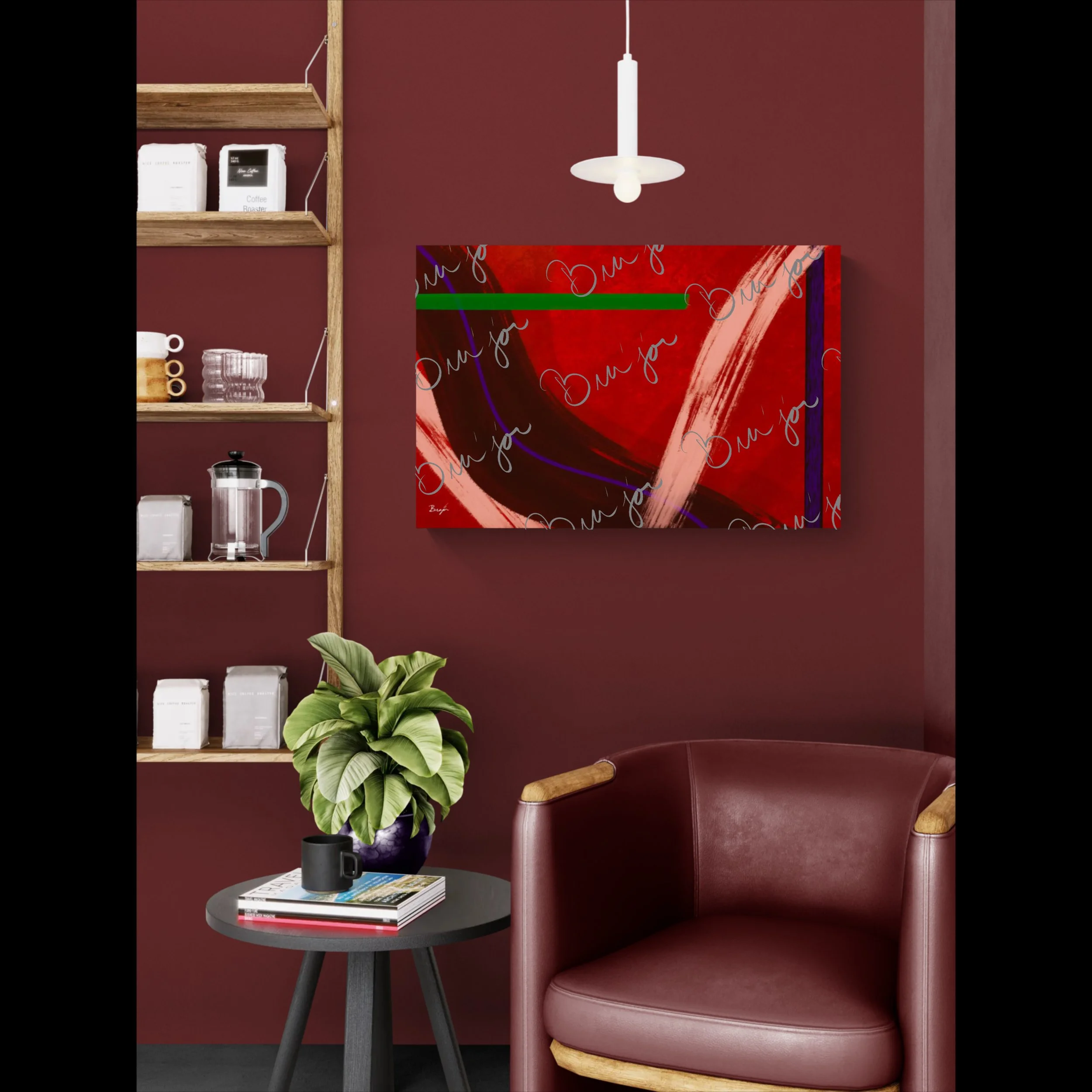 Canvas Wall Art - Title: Feelings