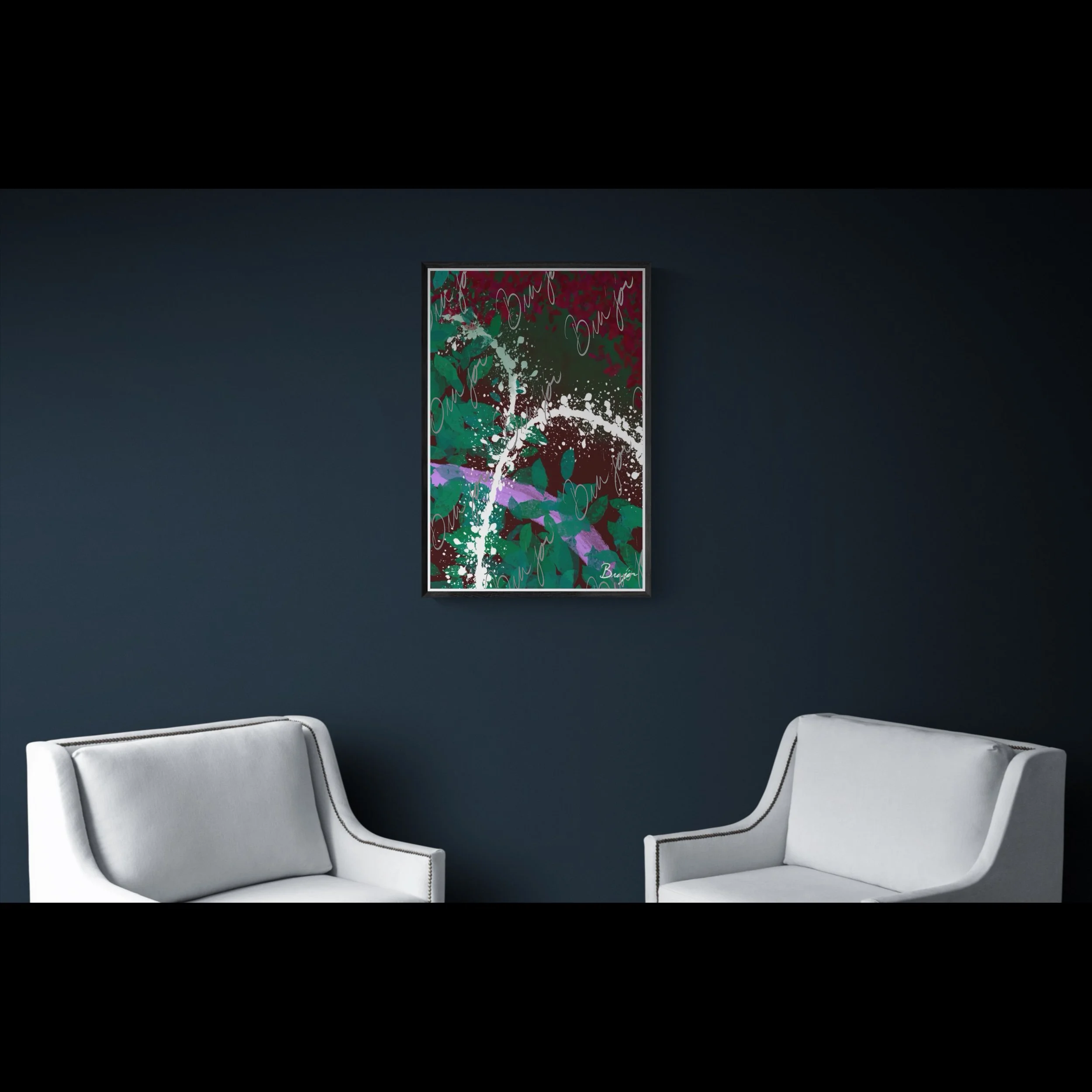 Framed Artwork - Title: Spring