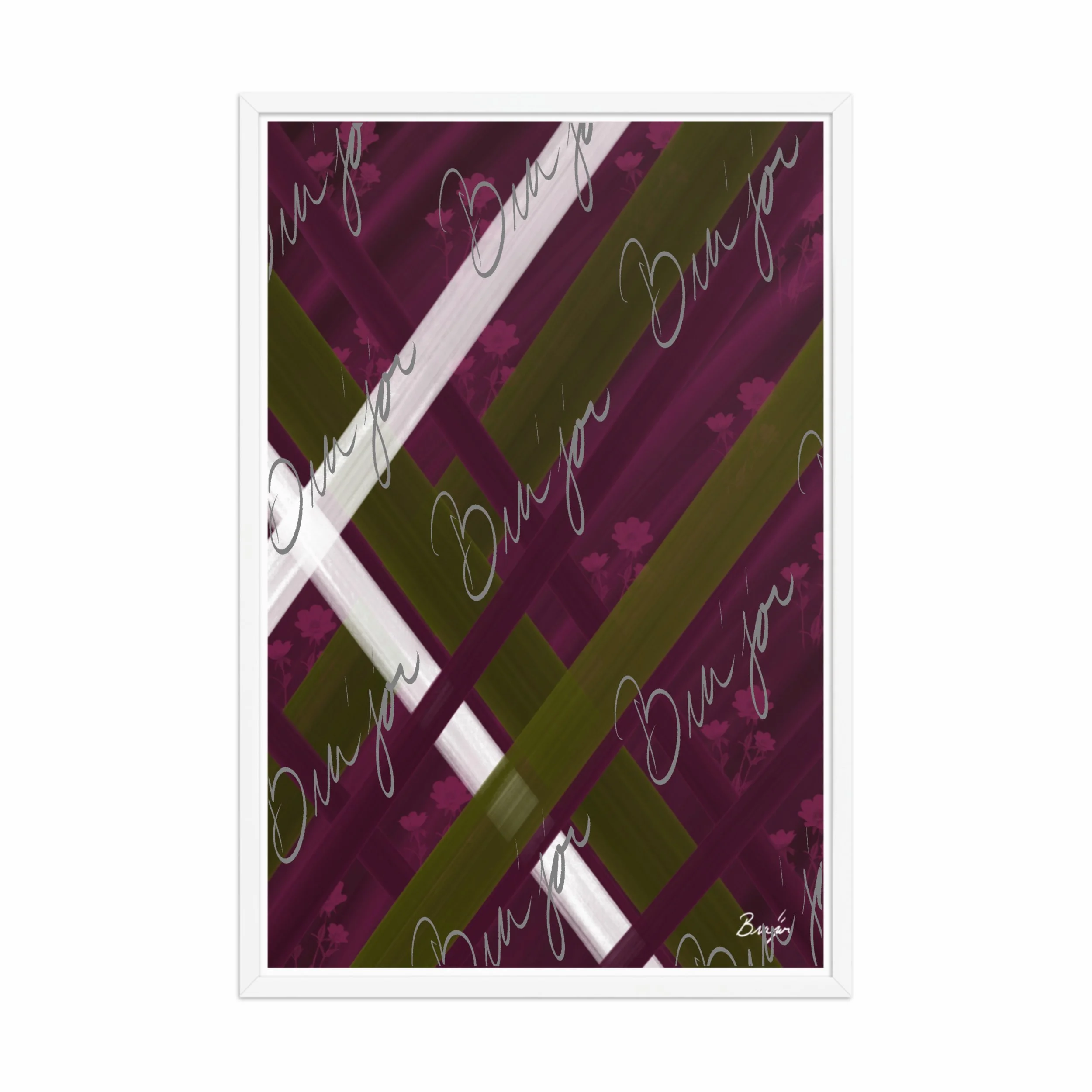 Framed Artwork - Title: Complex