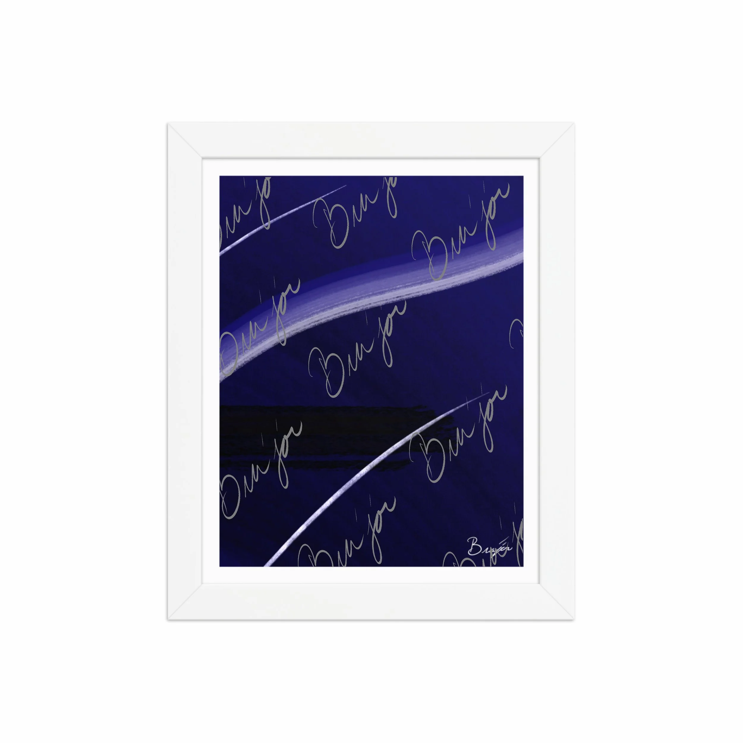 Framed Artwork - Title: Tears