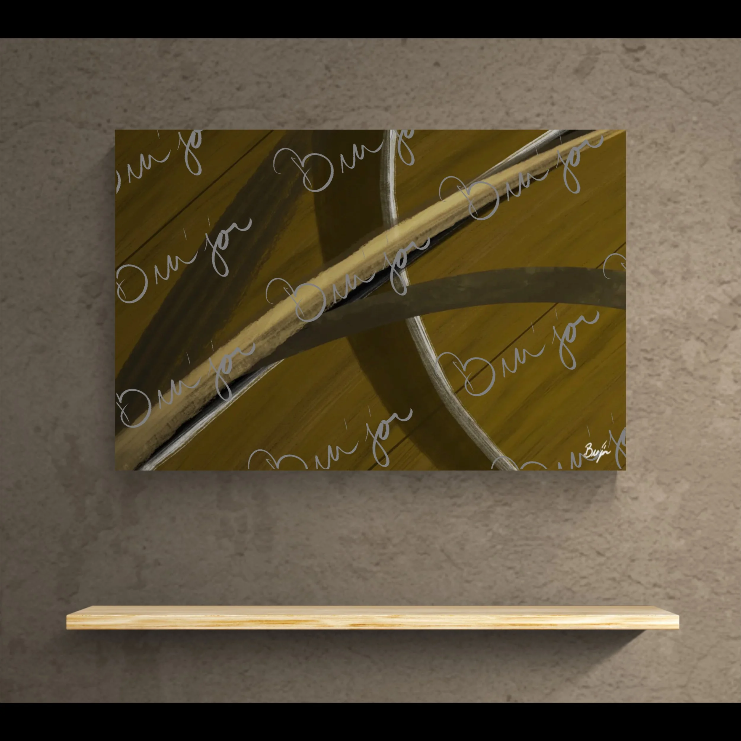 Canvas Wall Art - Title: Parting