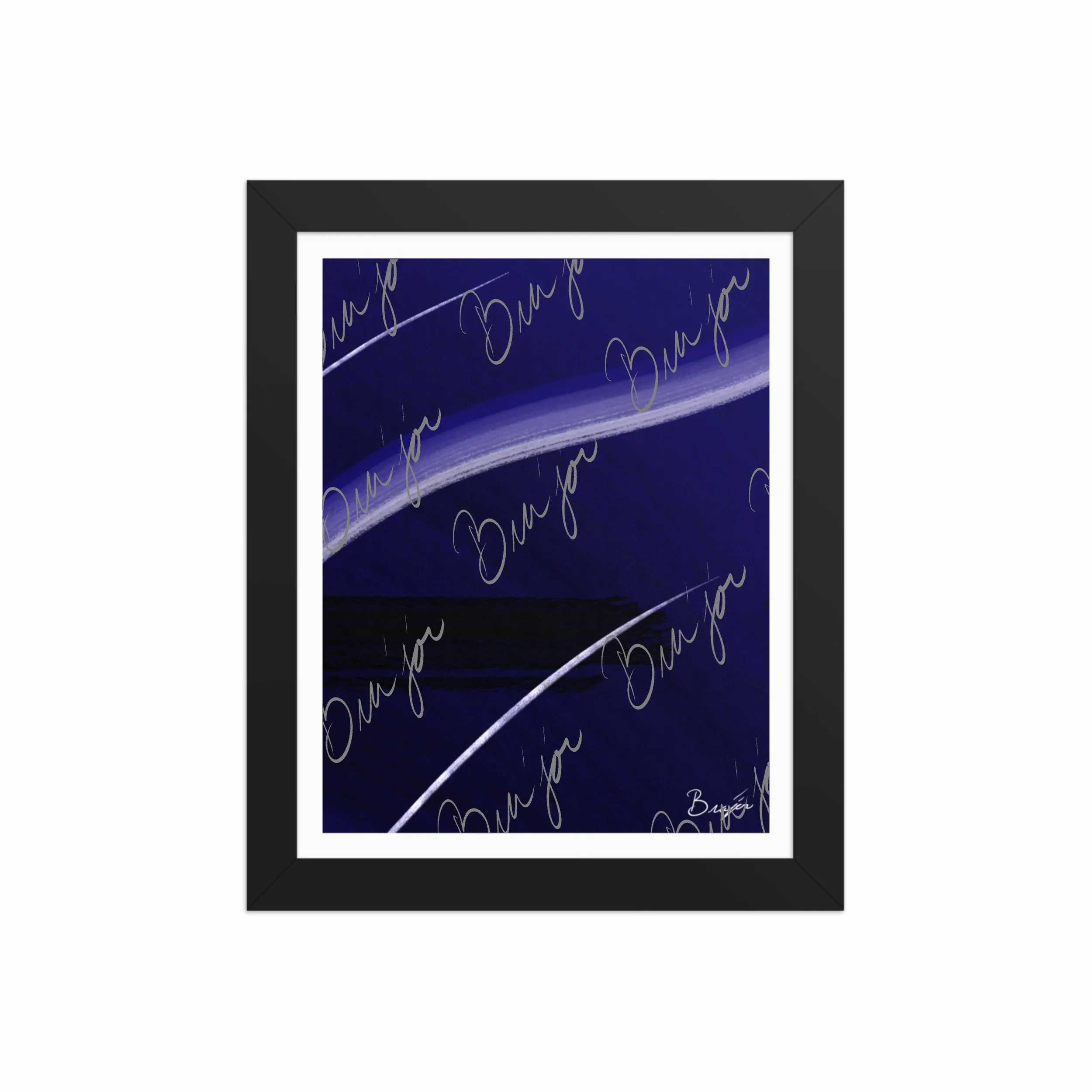 Framed Artwork - Title: Tears