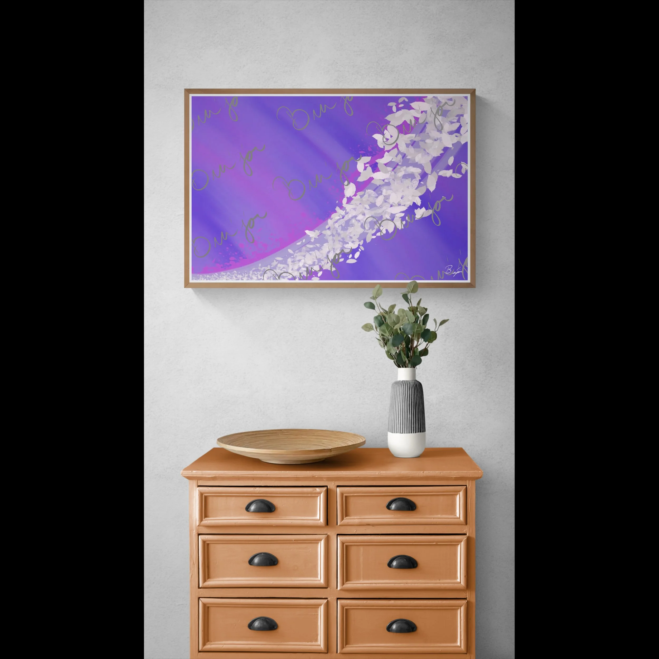 Framed Artwork - Title: Awaken
