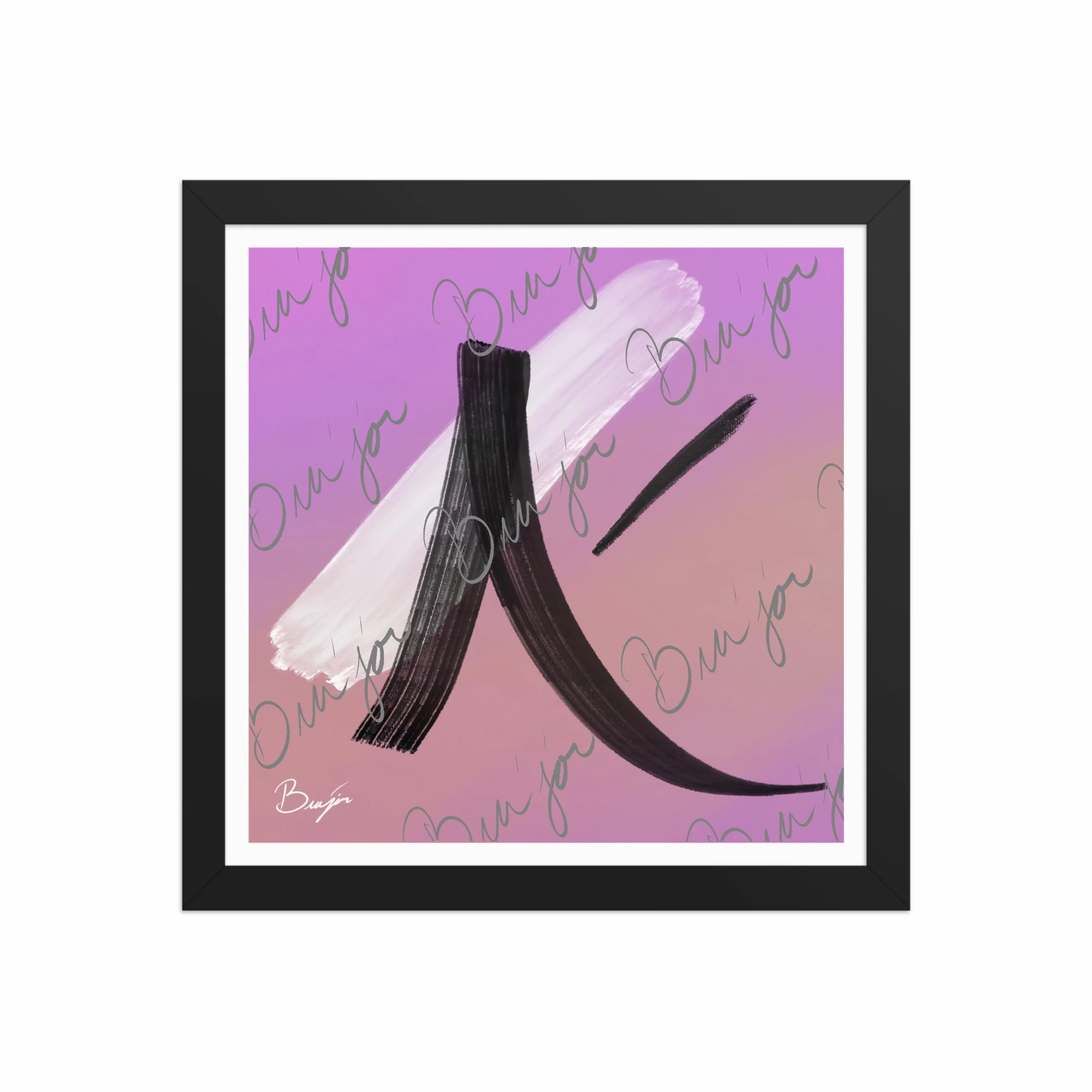 Framed Artwork - Title: Compassion