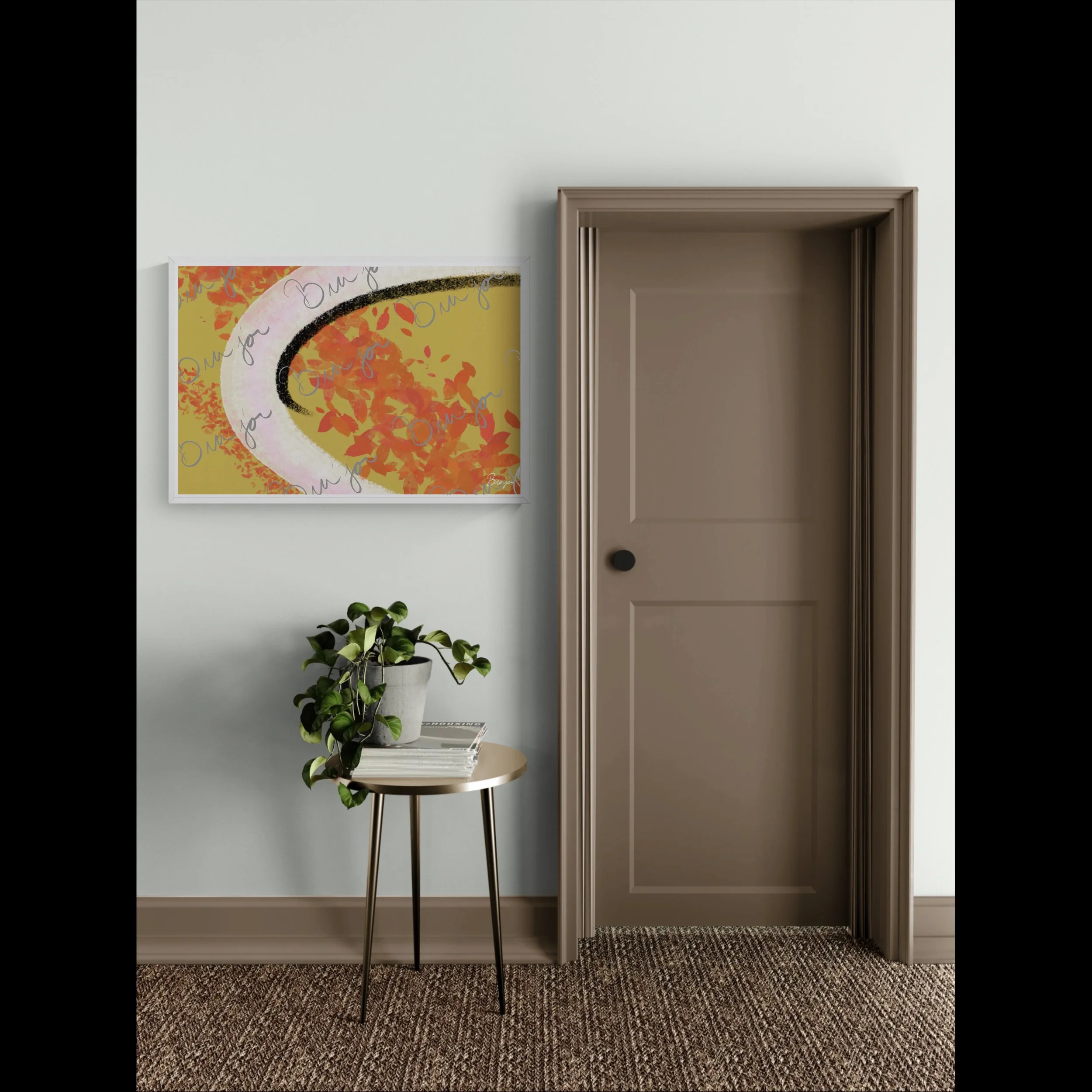 Framed Artwork - Title: Embrace