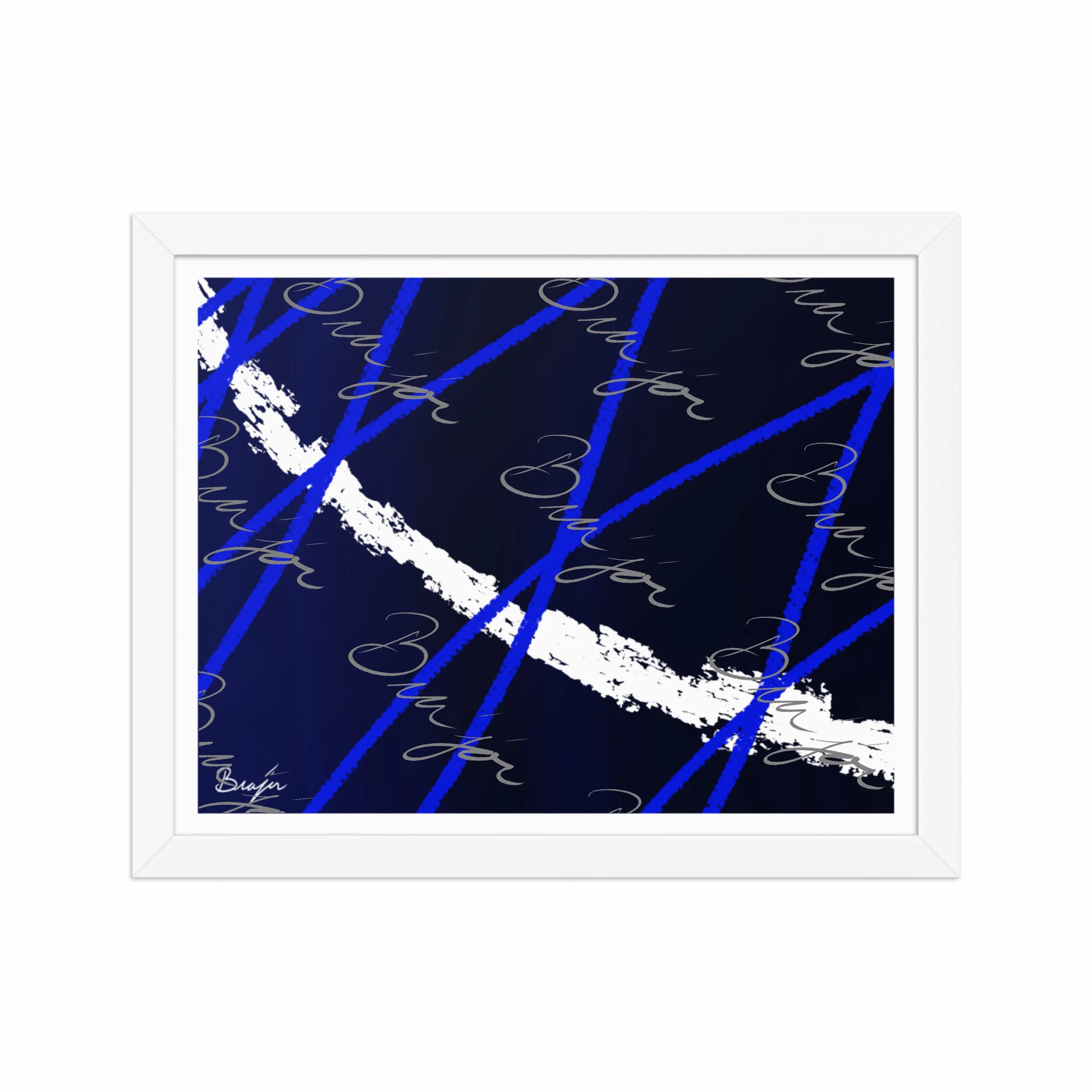 Framed Artwork - Title: Confidant