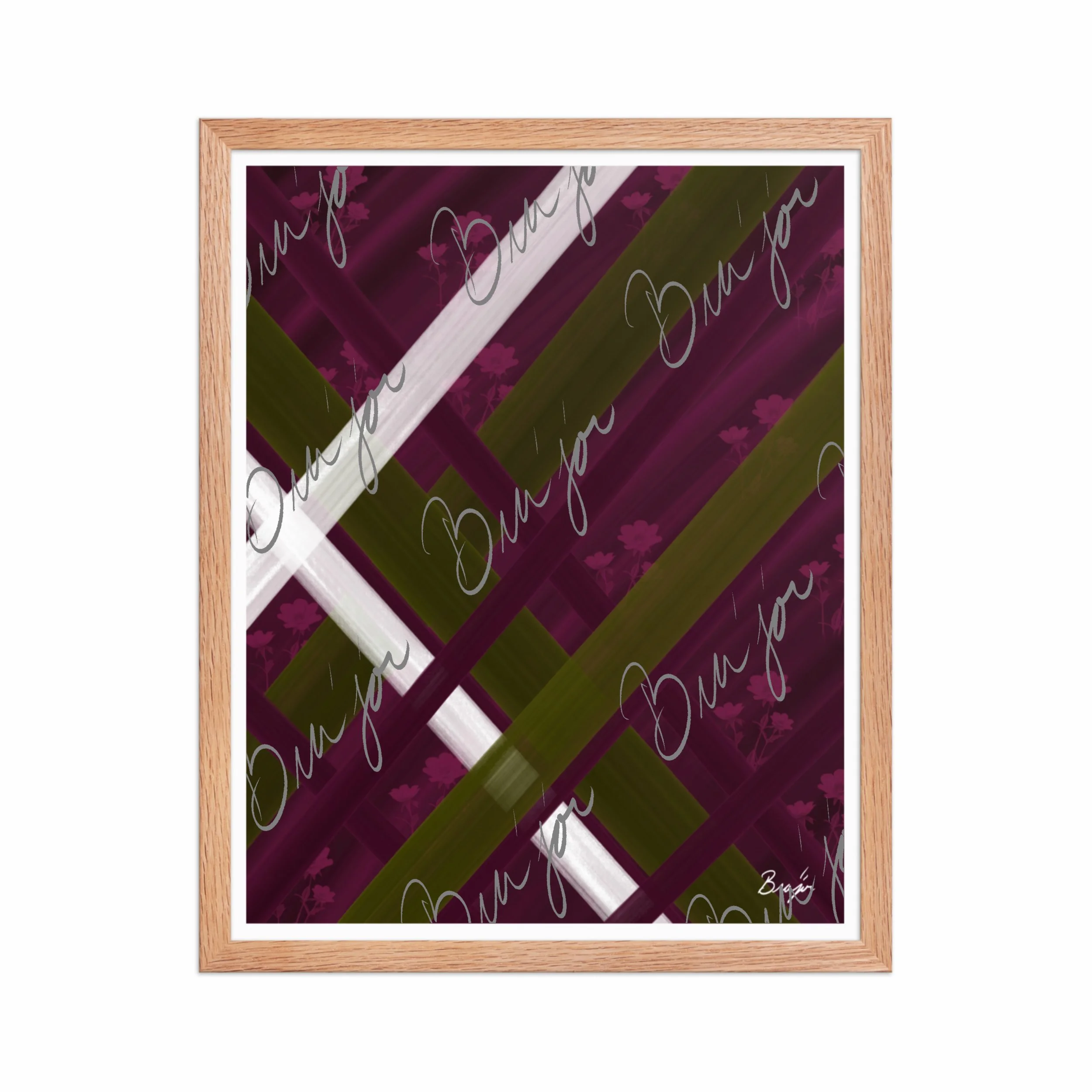 Framed Artwork - Title: Complex