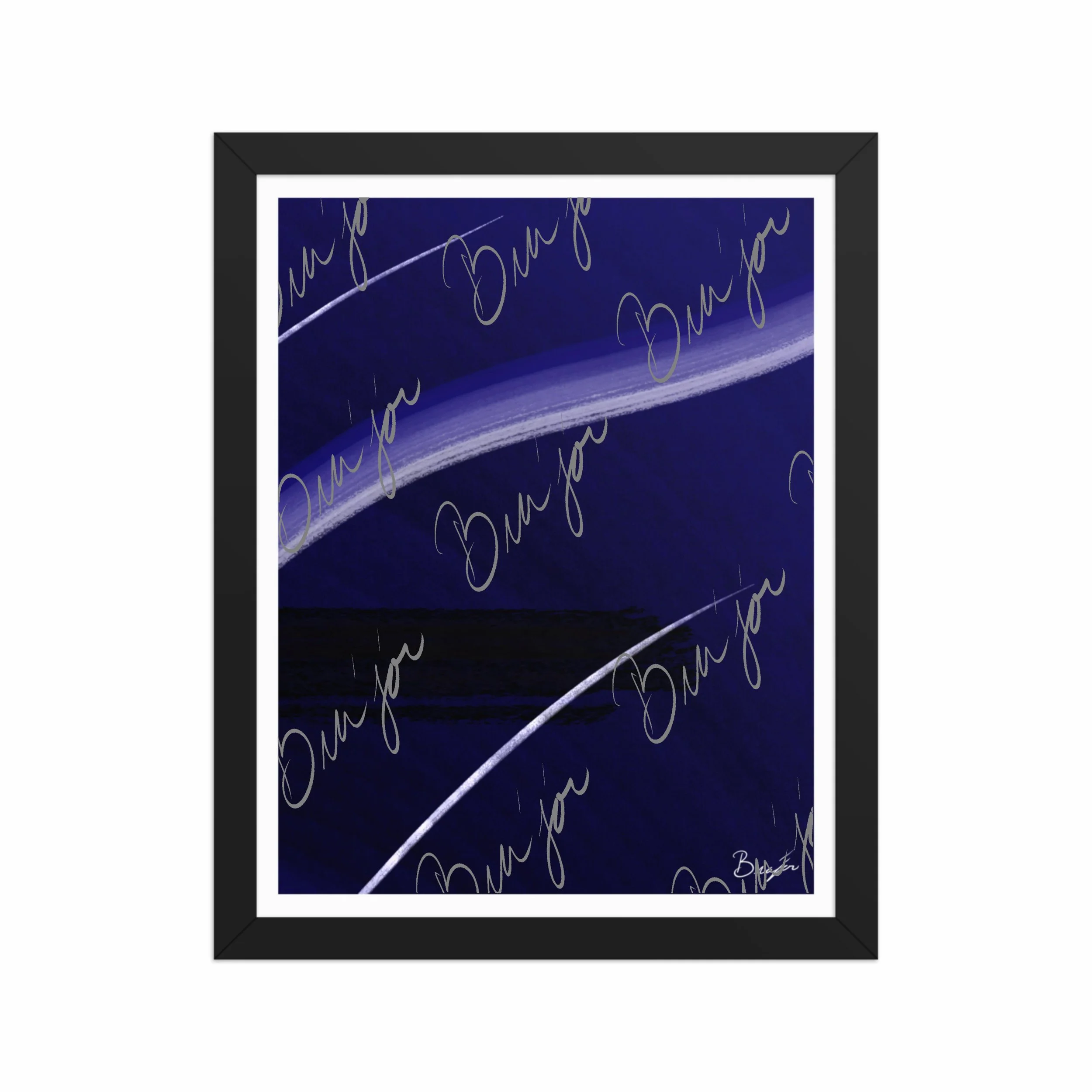 Framed Artwork - Title: Tears