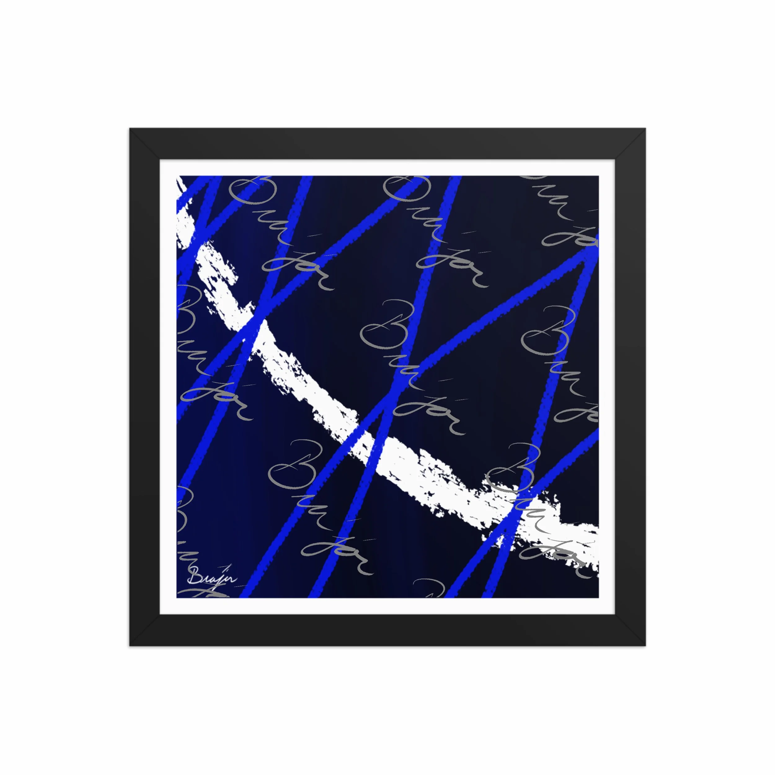 Framed Artwork - Title: Confidant