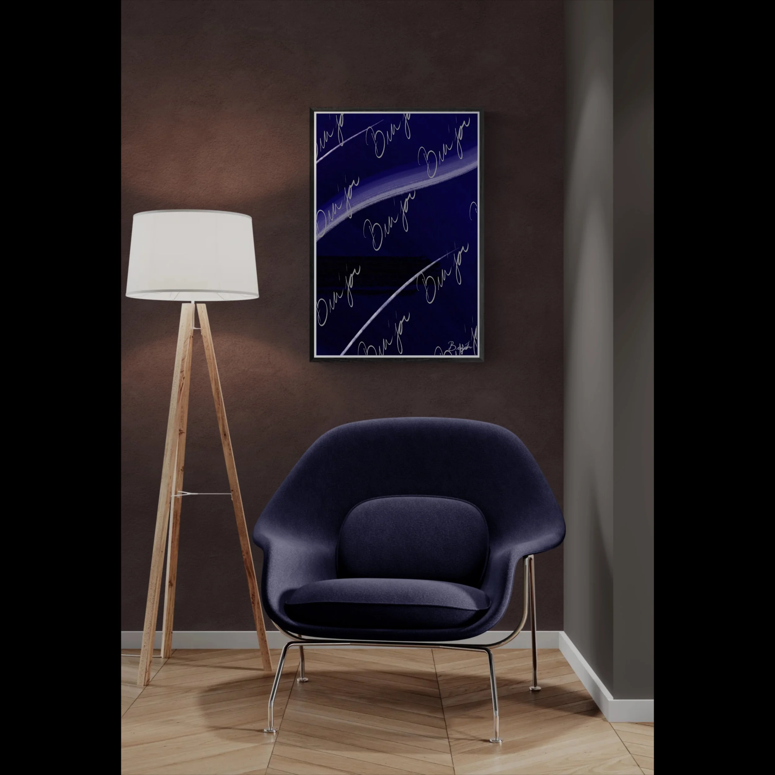 Framed Artwork - Title: Tears