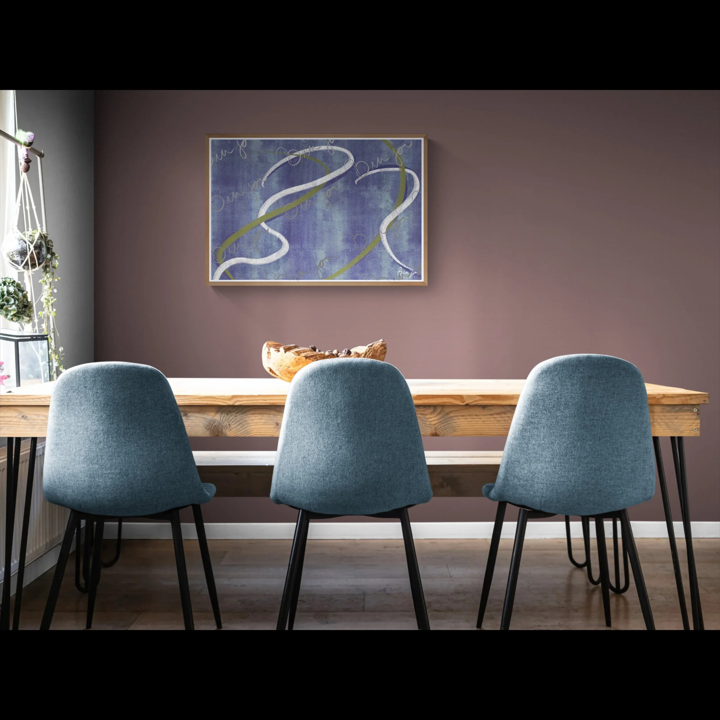 Framed Artwork - Title: Confusion