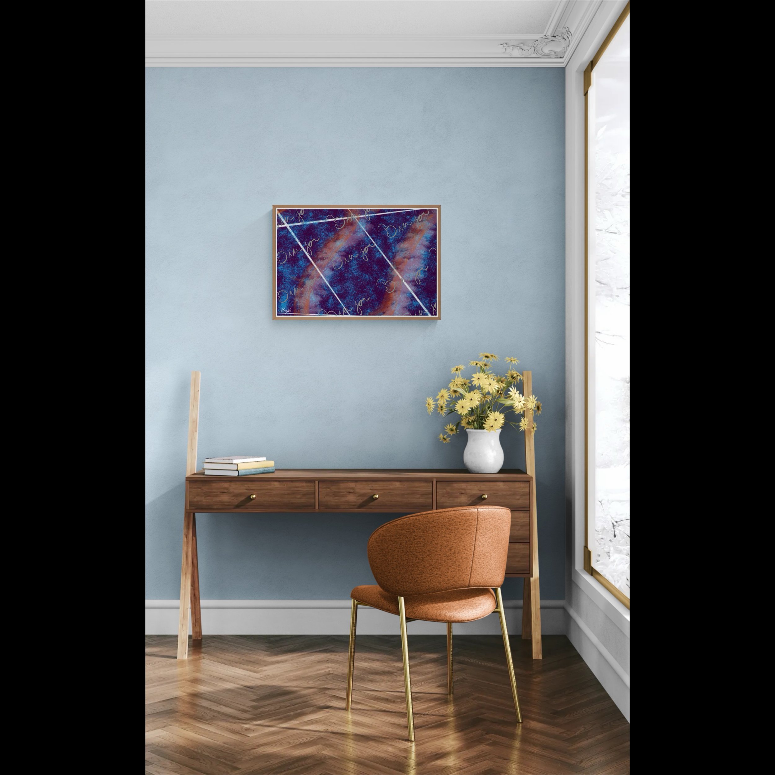 Framed Artwork - Title: Tracker