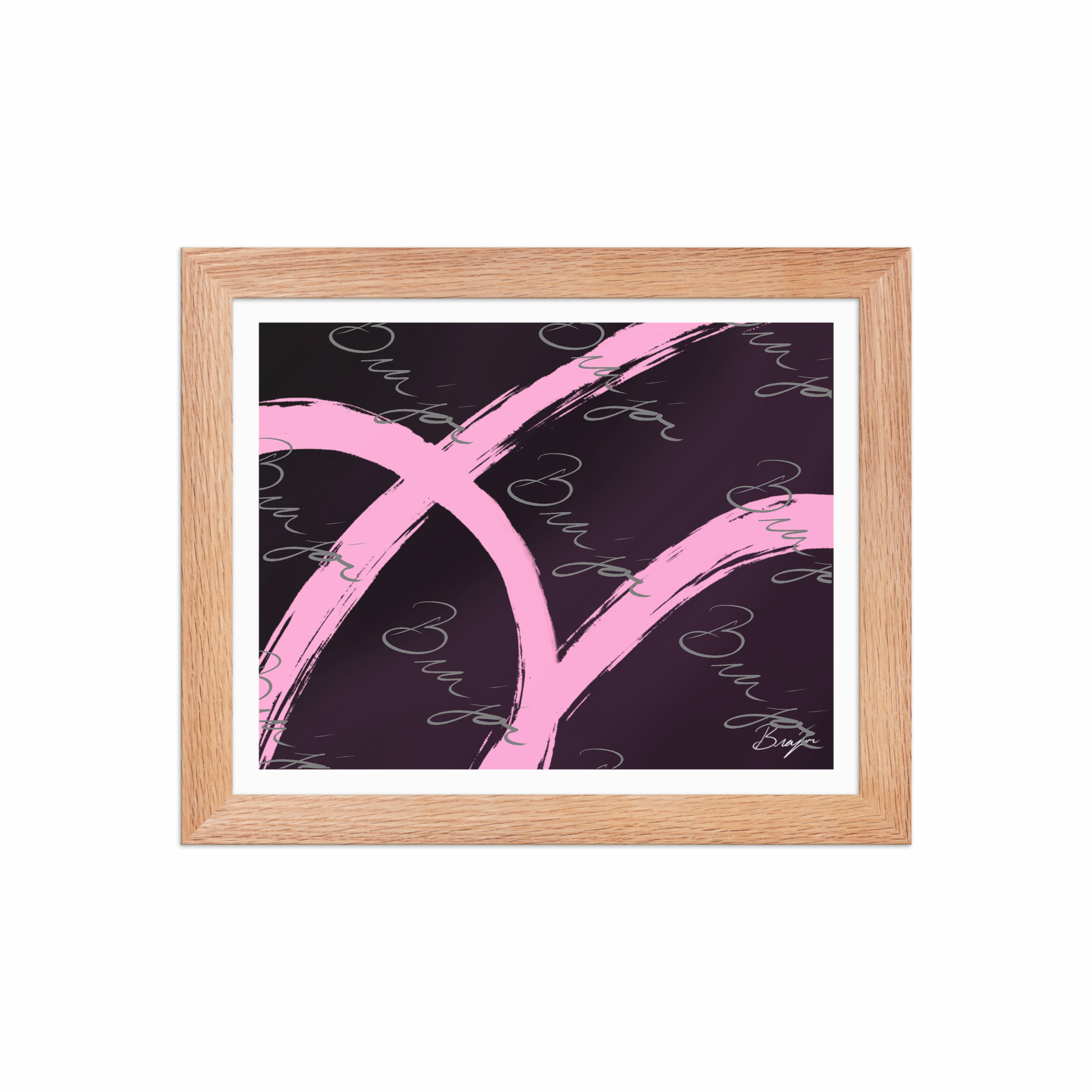 Framed Artwork - Title: Sentiment
