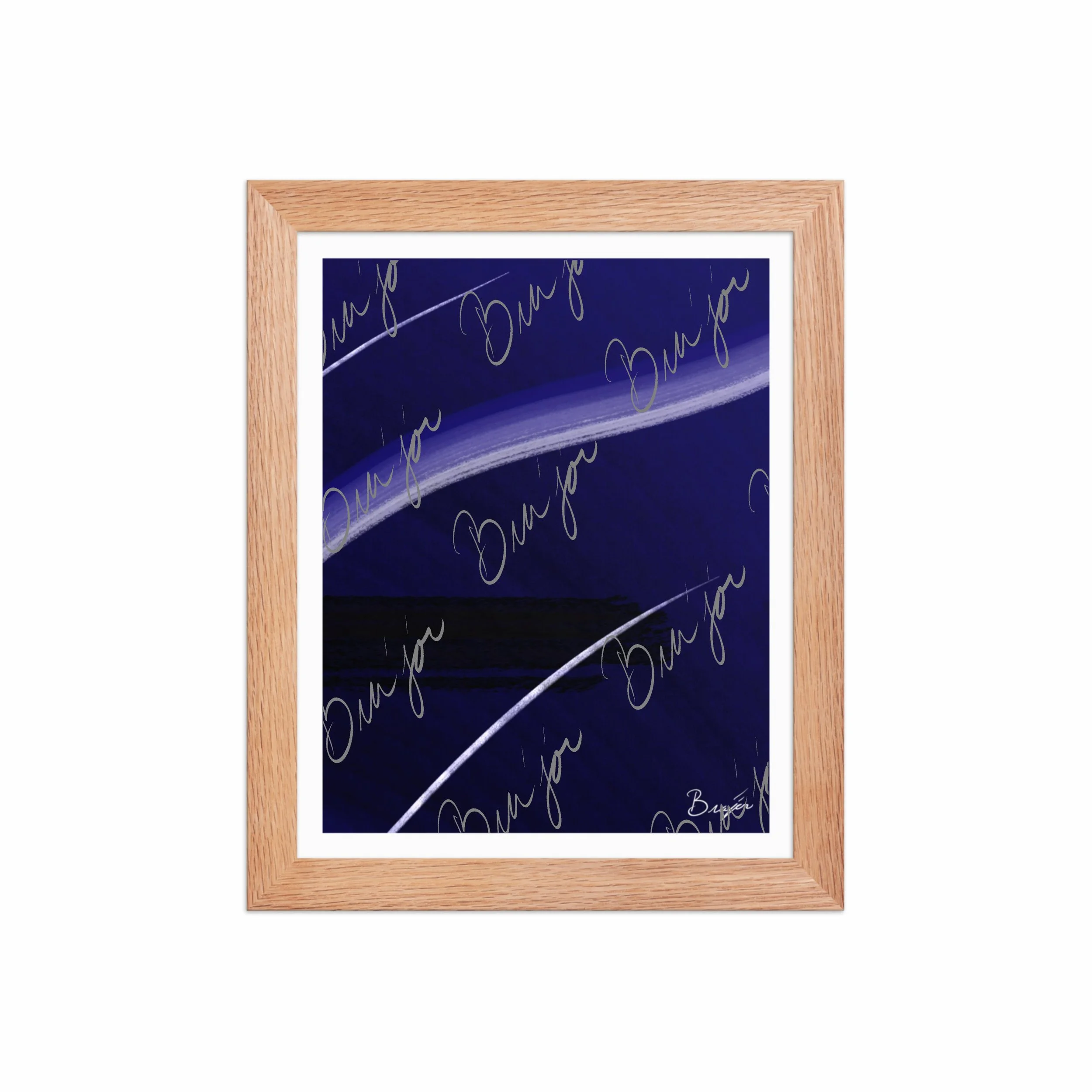 Framed Artwork - Title: Tears