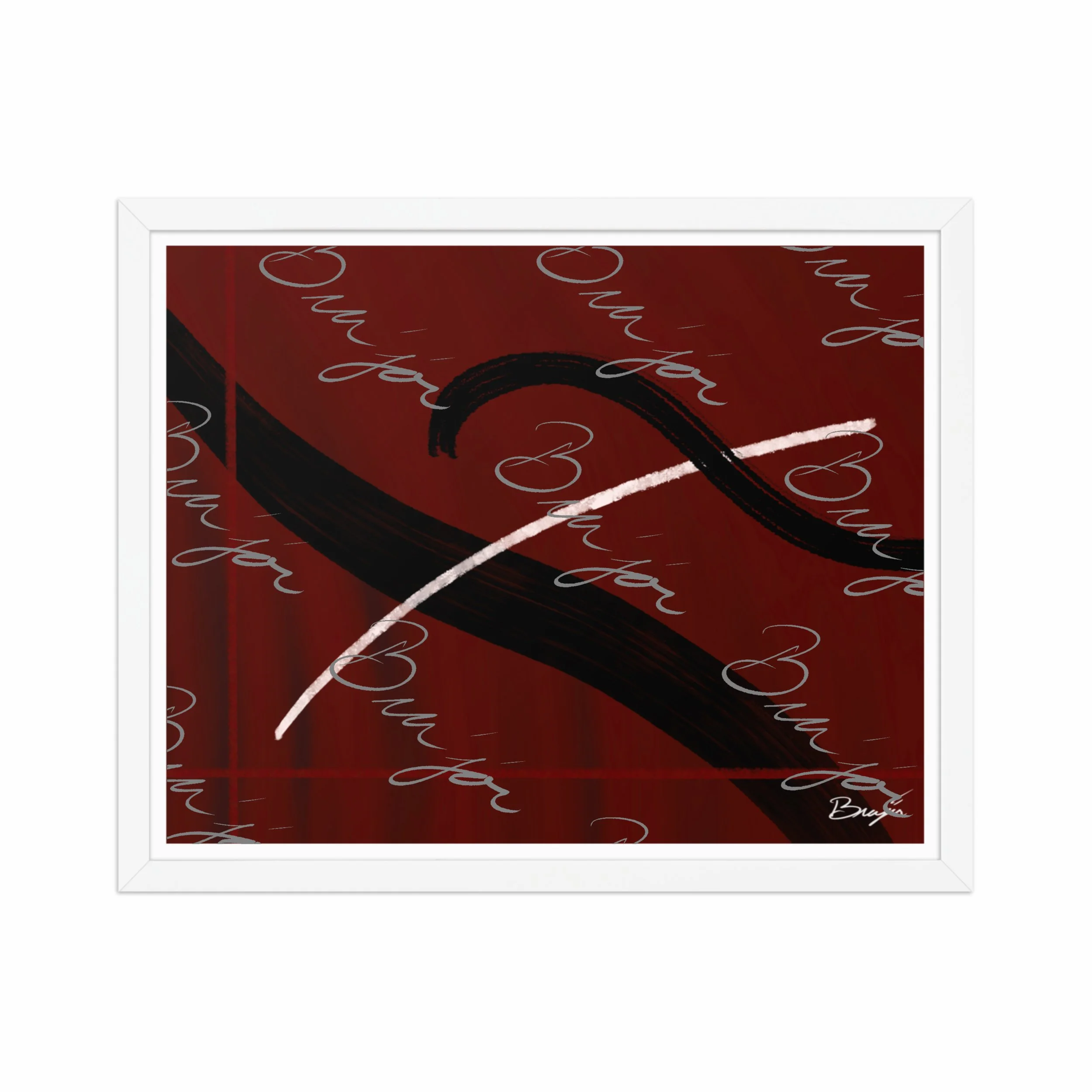 Framed Artwork - Title: Found