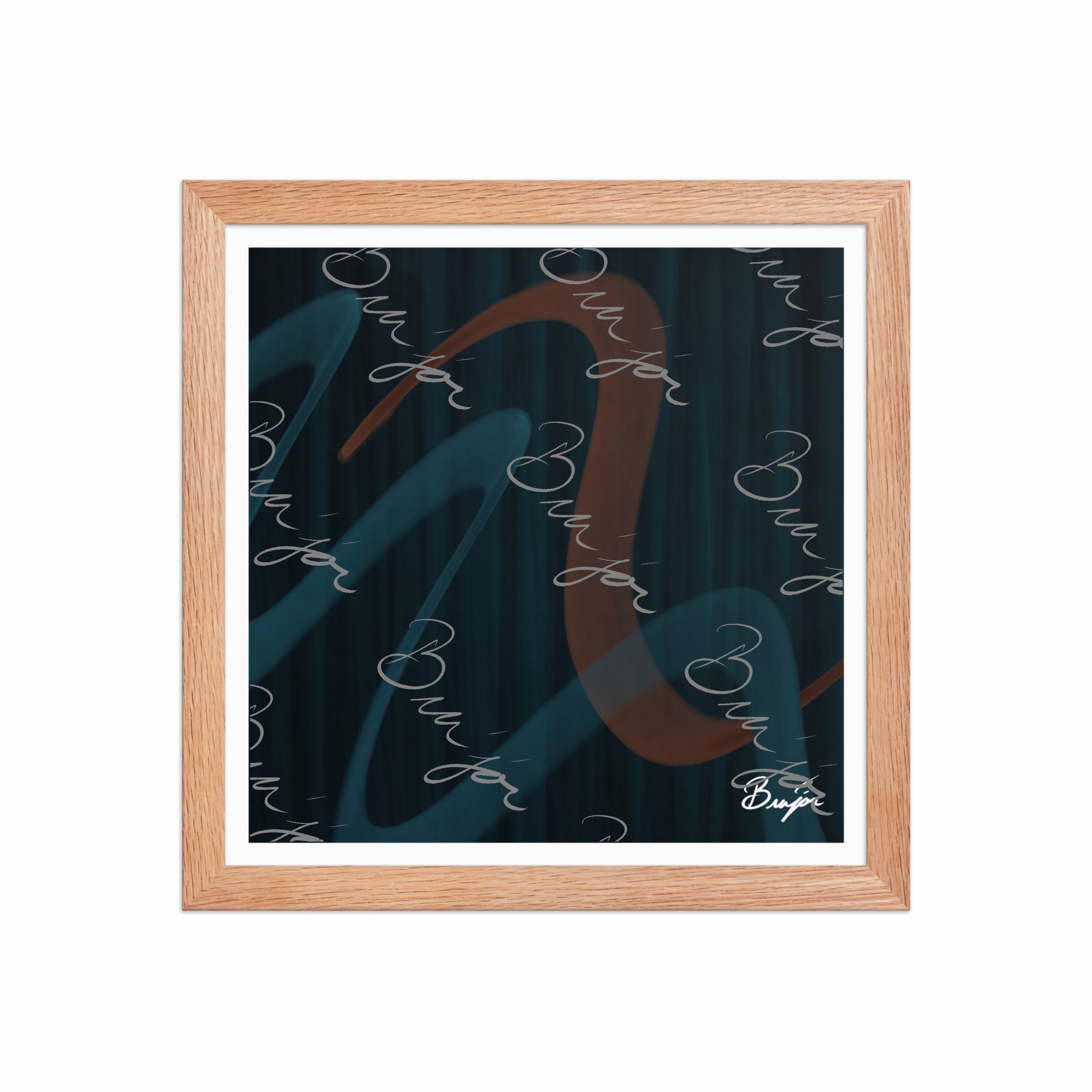 Framed Artwork - Title: Act