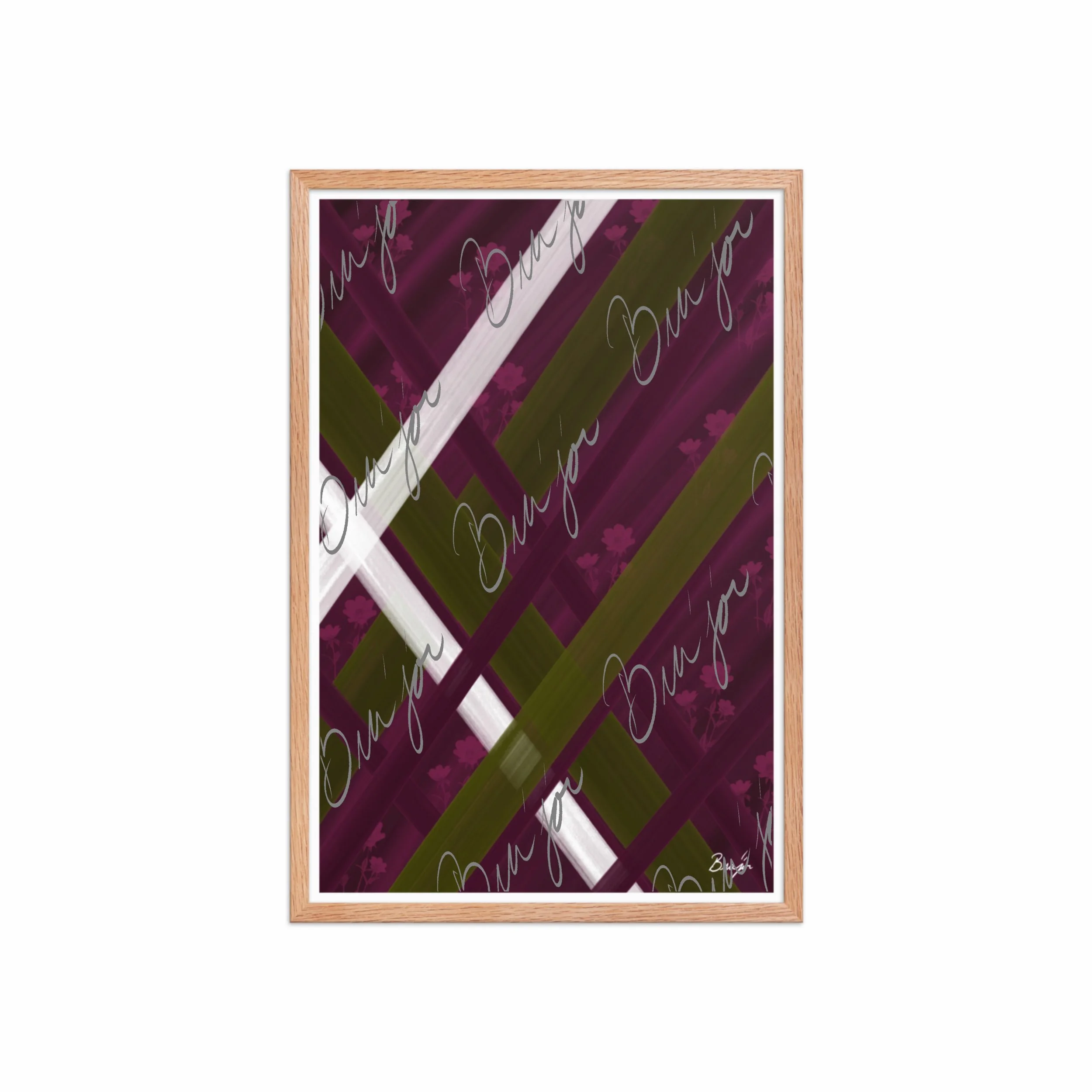 Framed Artwork - Title: Complex