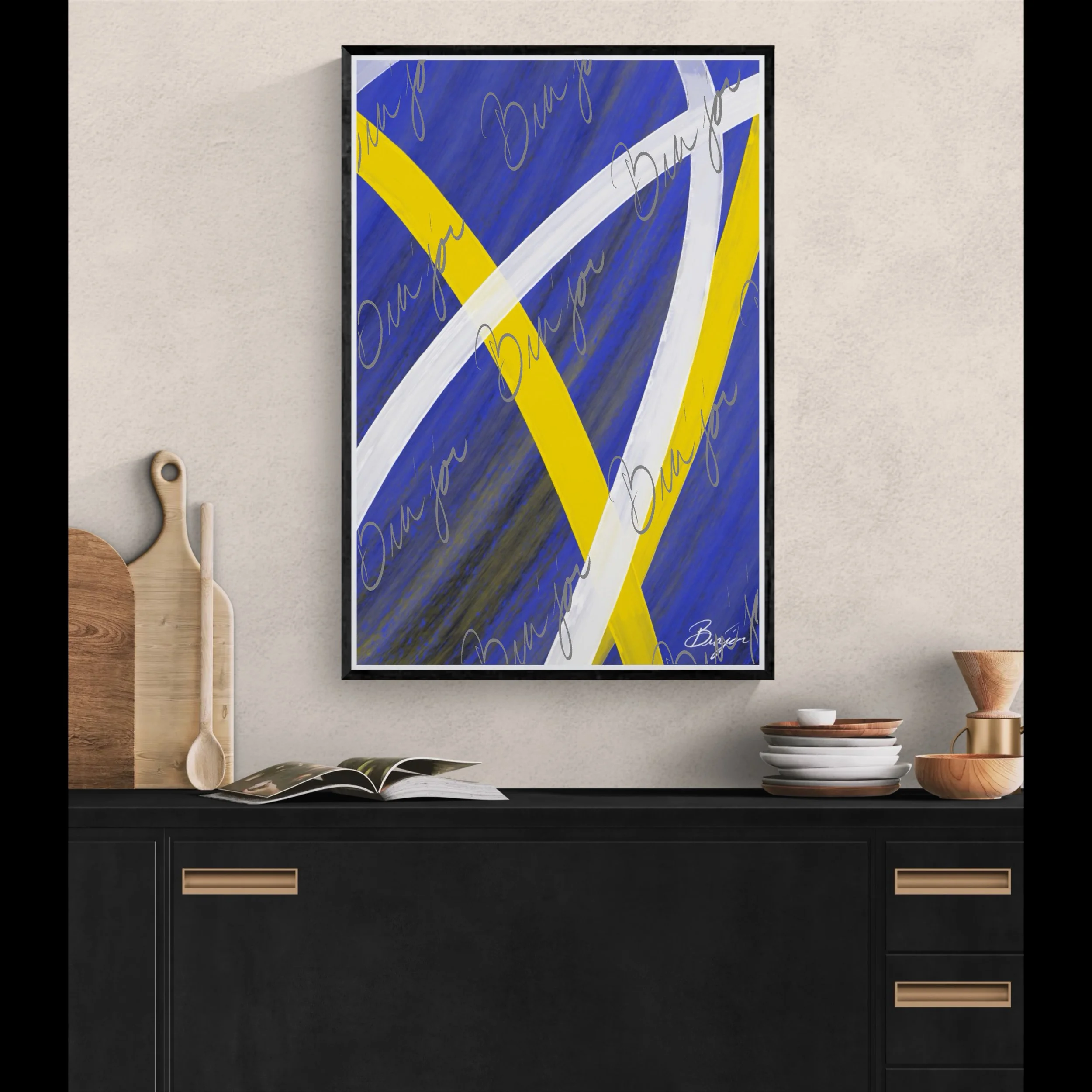 Framed Artwork - Title: Endure