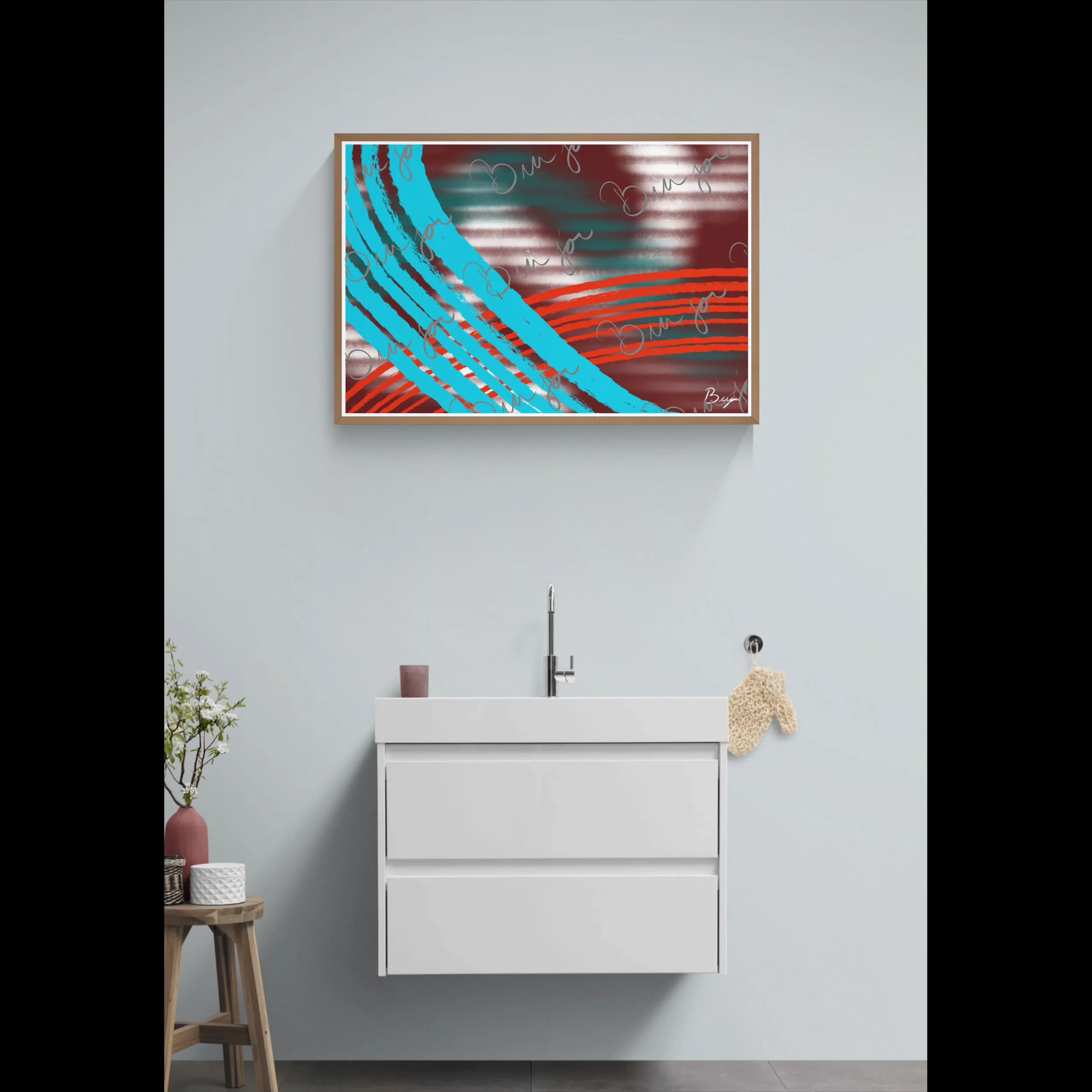 Framed Artwork - Title: Tone 2