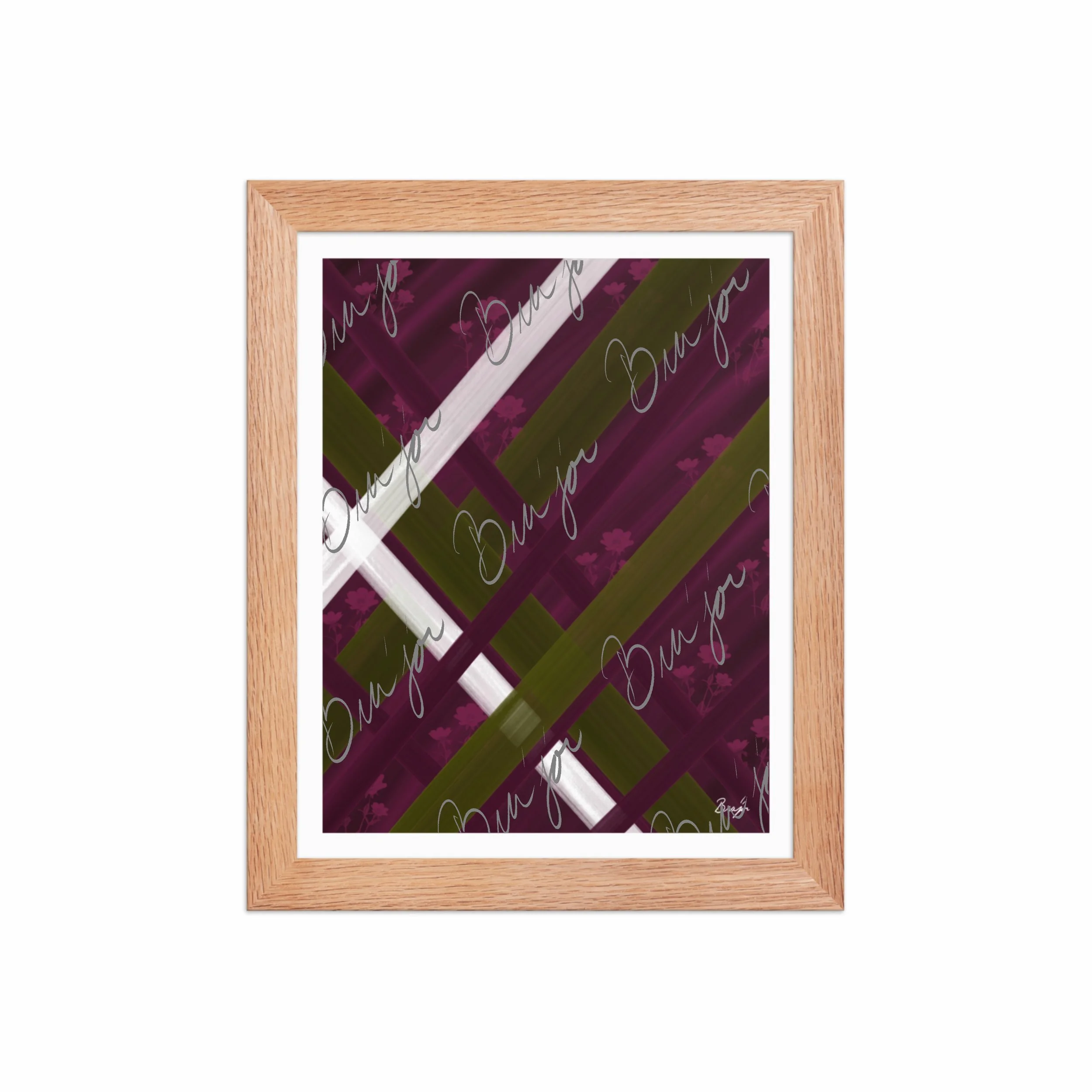 Framed Artwork - Title: Complex