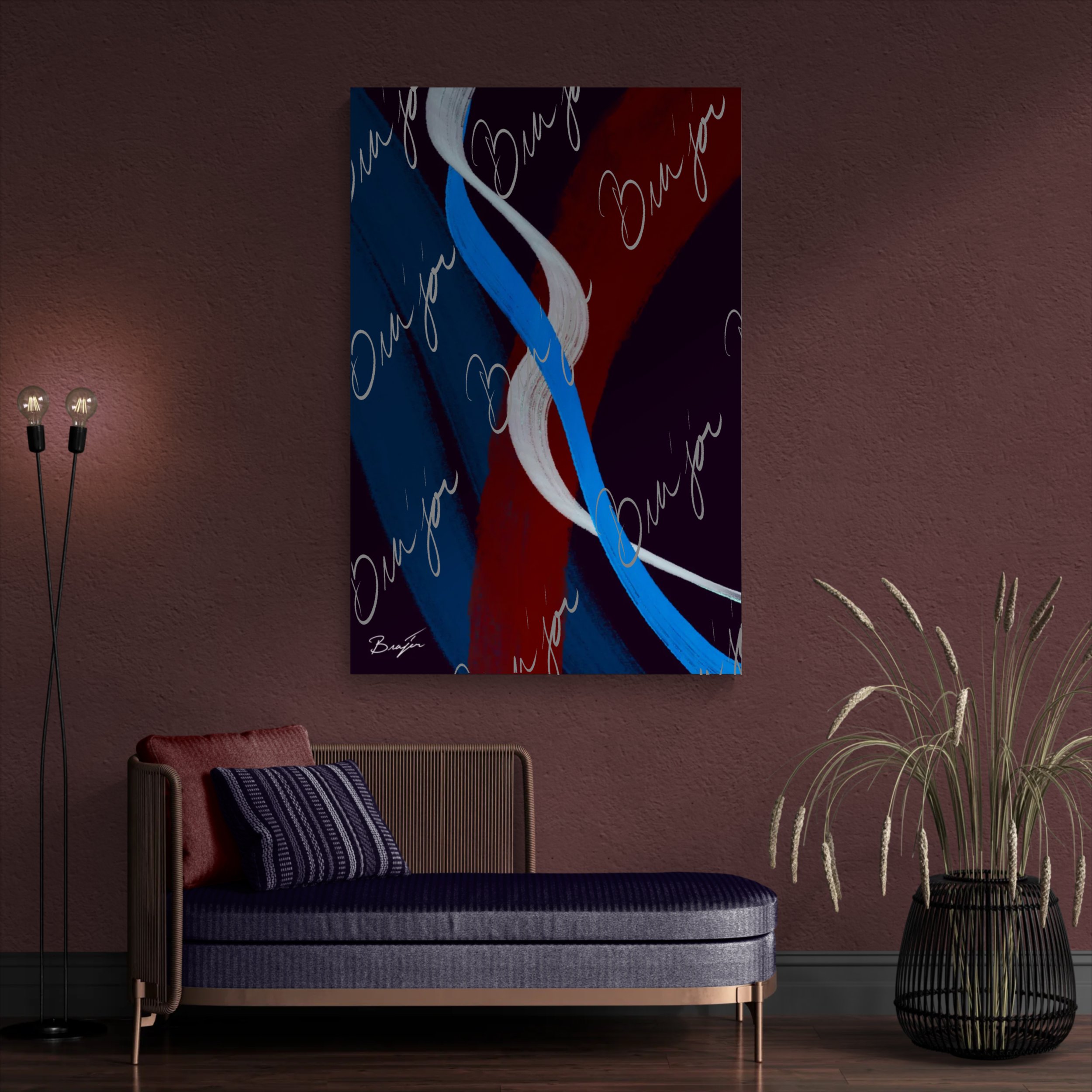 XL Canvas Wall Art - Title: Roads Ahead