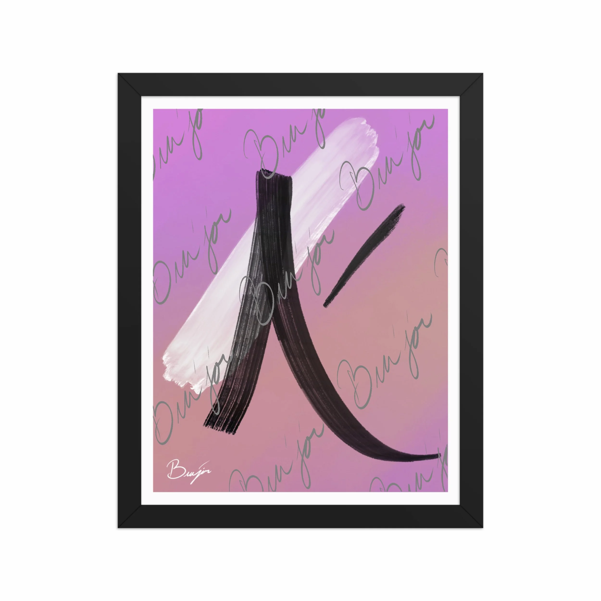 Framed Artwork - Title: Compassion