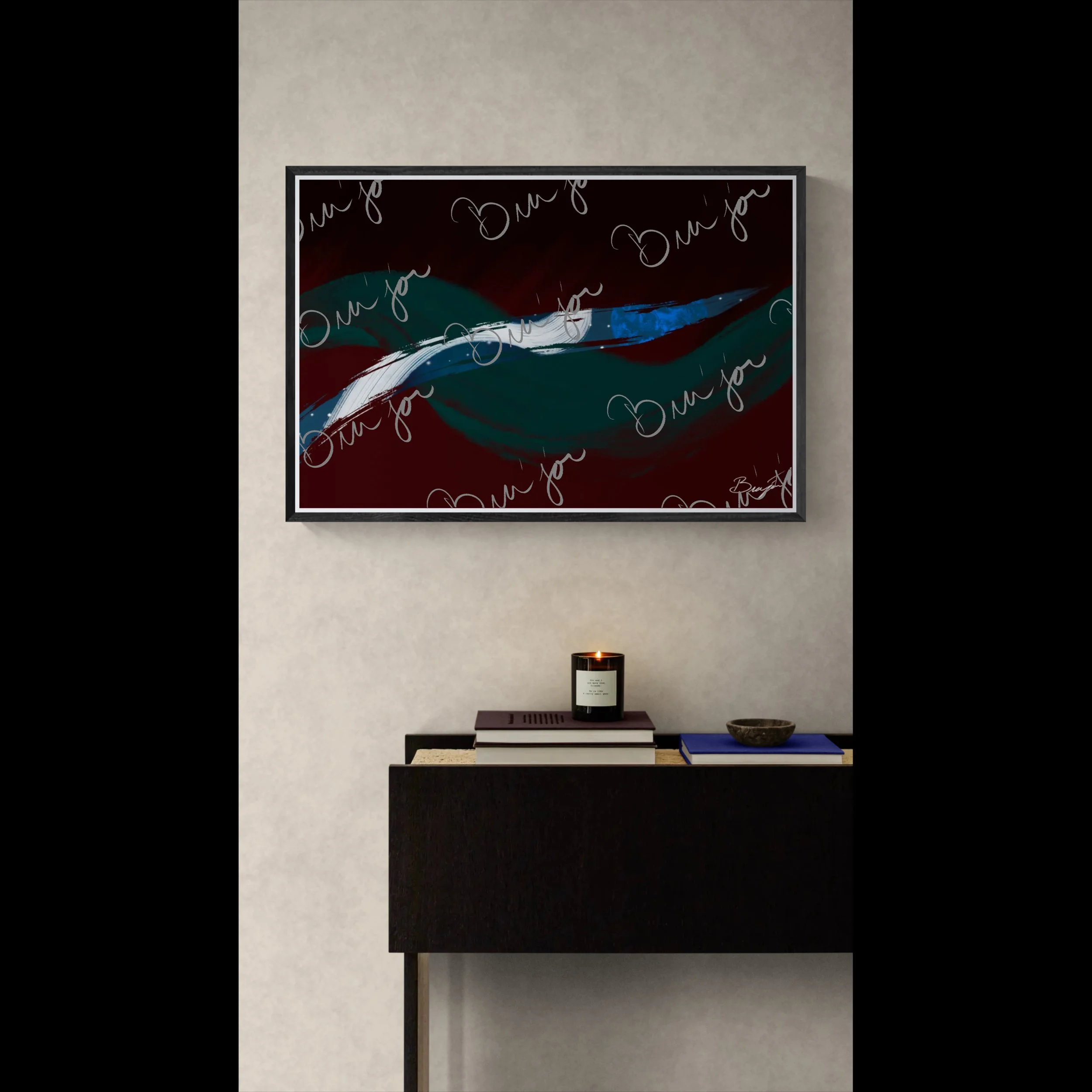 Framed Artwork - Title: Possibilities