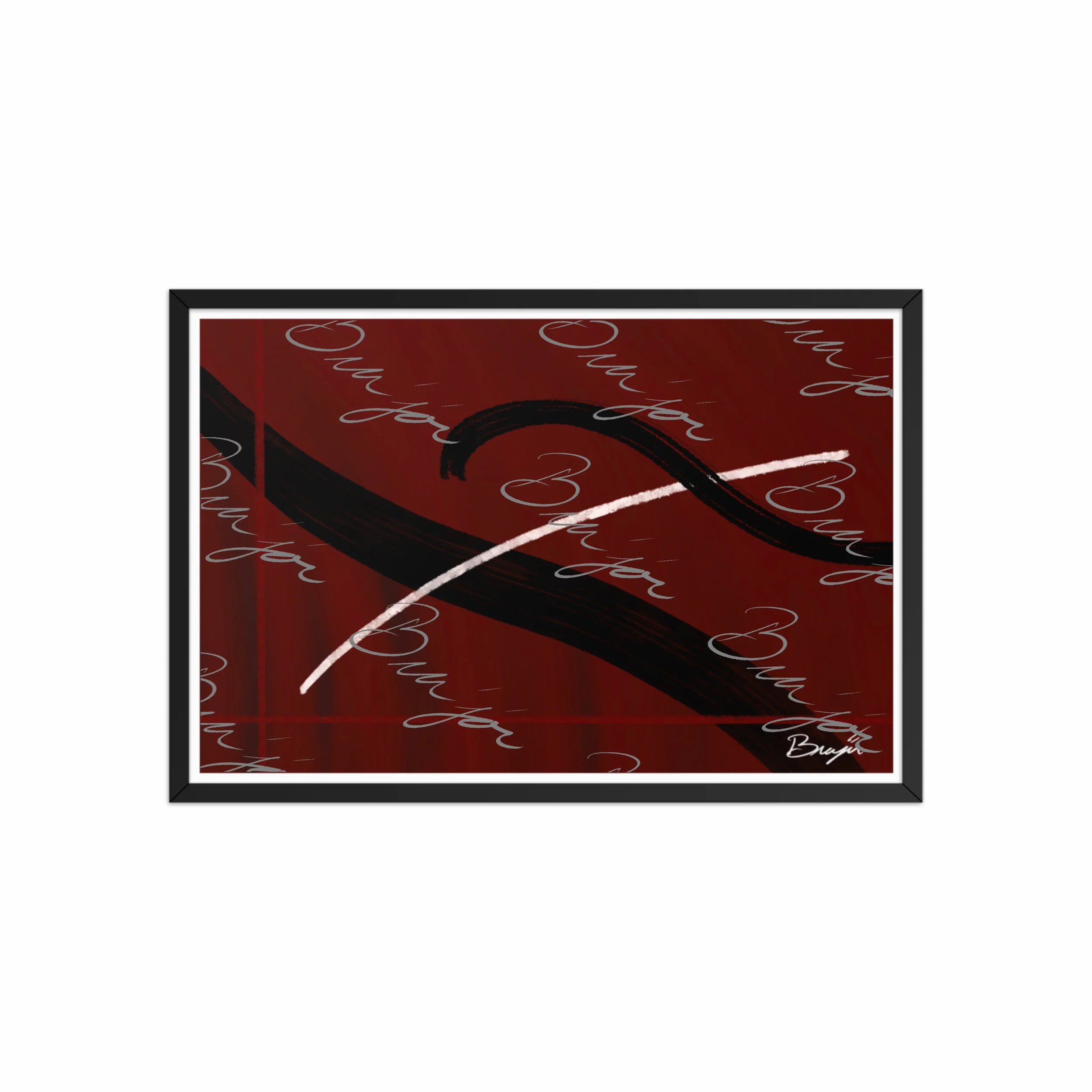 Framed Artwork - Title: Found