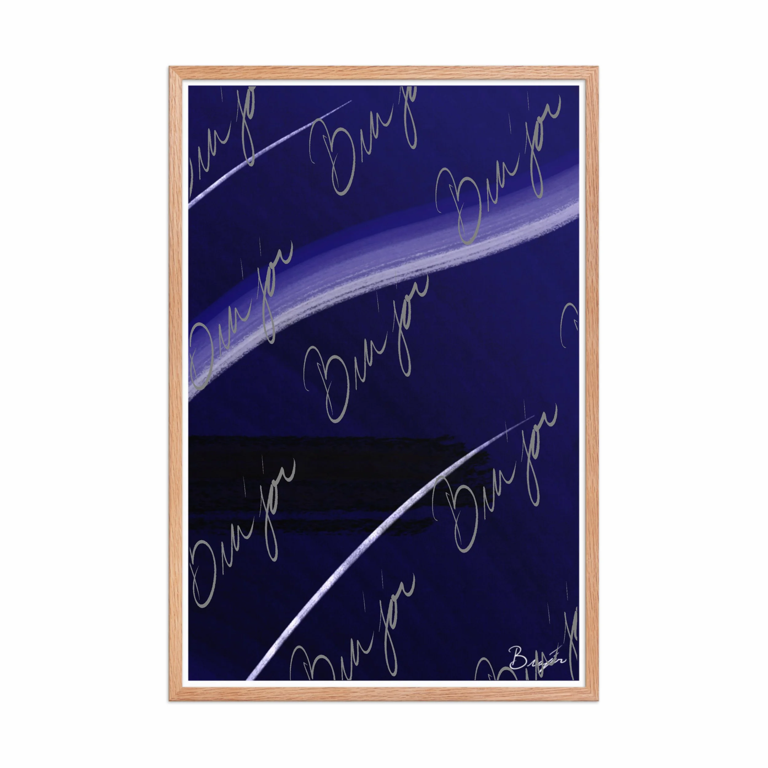 Framed Artwork - Title: Tears