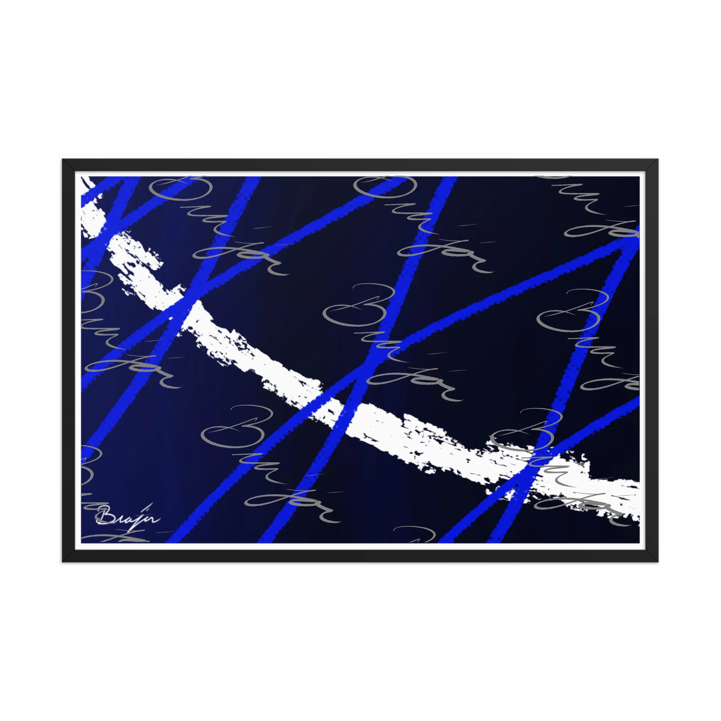 Framed Artwork - Title: Confidant