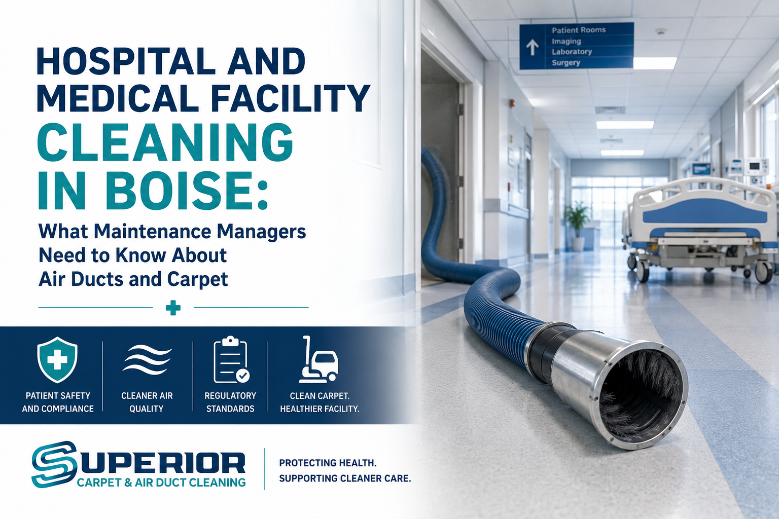 What Idaho Medical Facility Managers Need to Know About Air Duct &amp; Carpet Cleaning.